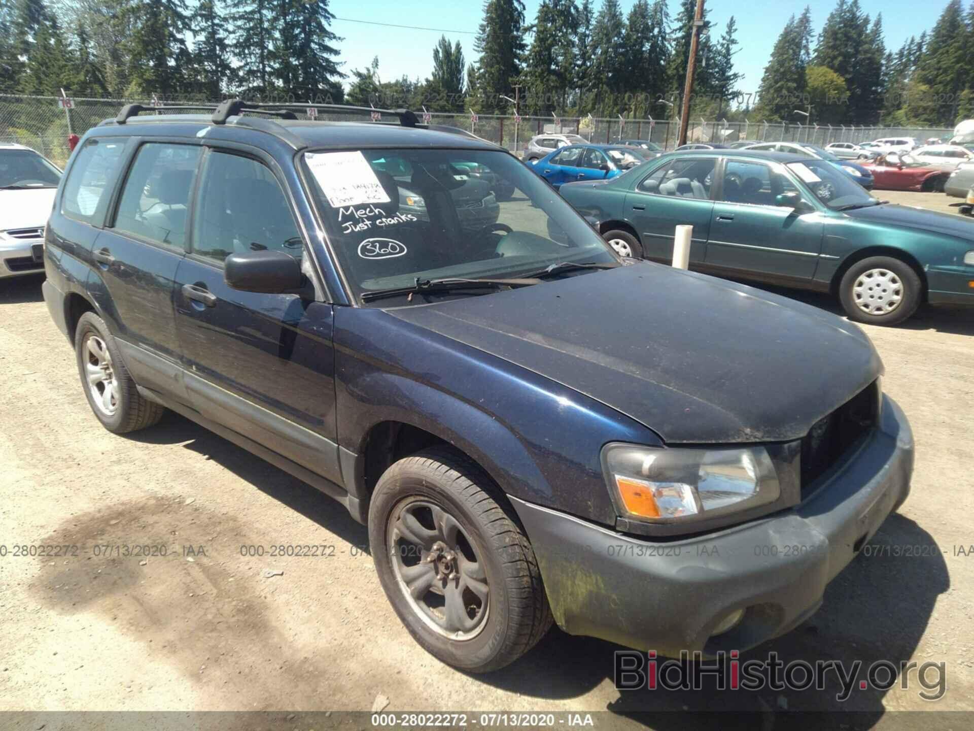 Photo JF1SG63655H722747 - SUBARU FORESTER 2005