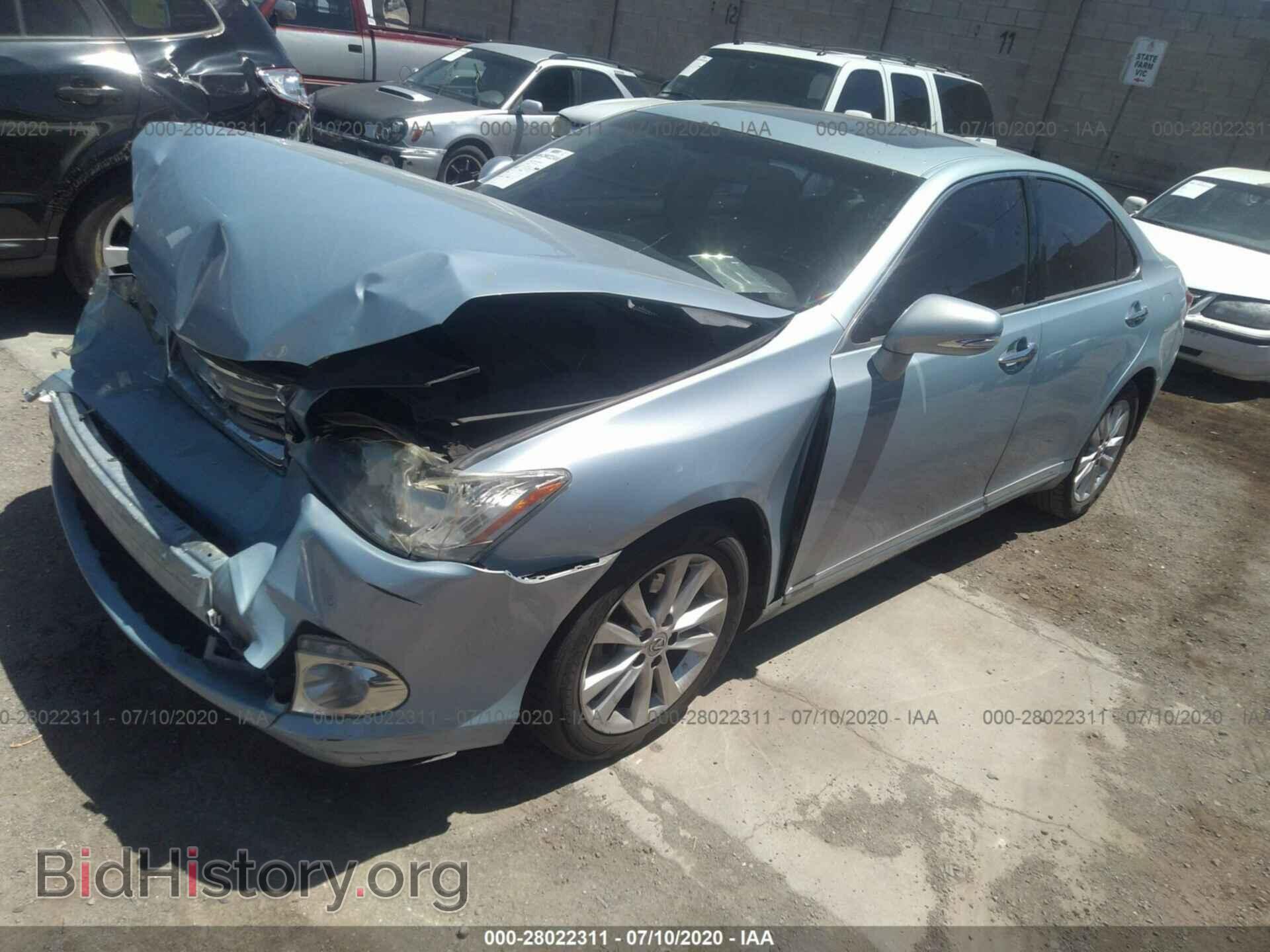 2010 LEXUS ES 350 - VIN: JTHBK1EG2A2354329 - Фото 2