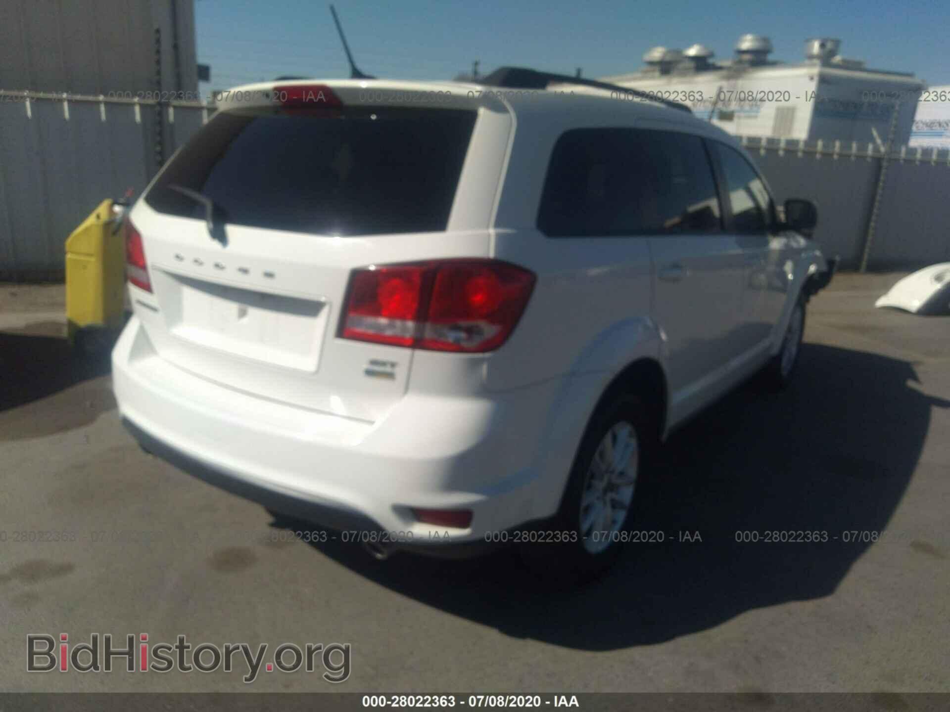 2016 DODGE JOURNEY - VIN: 3C4PDCBG9GT156243 - Фото 4