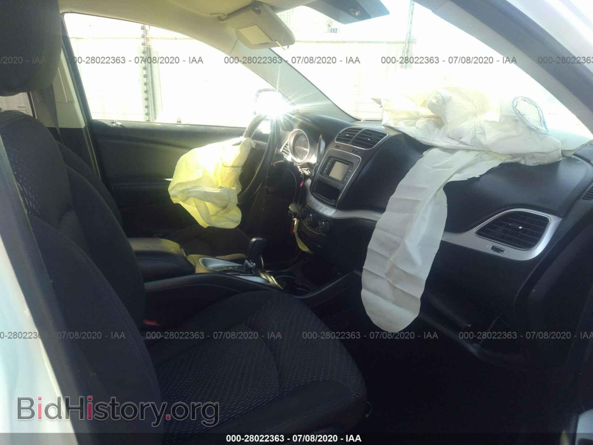 2016 DODGE JOURNEY - VIN: 3C4PDCBG9GT156243 - Фото 5