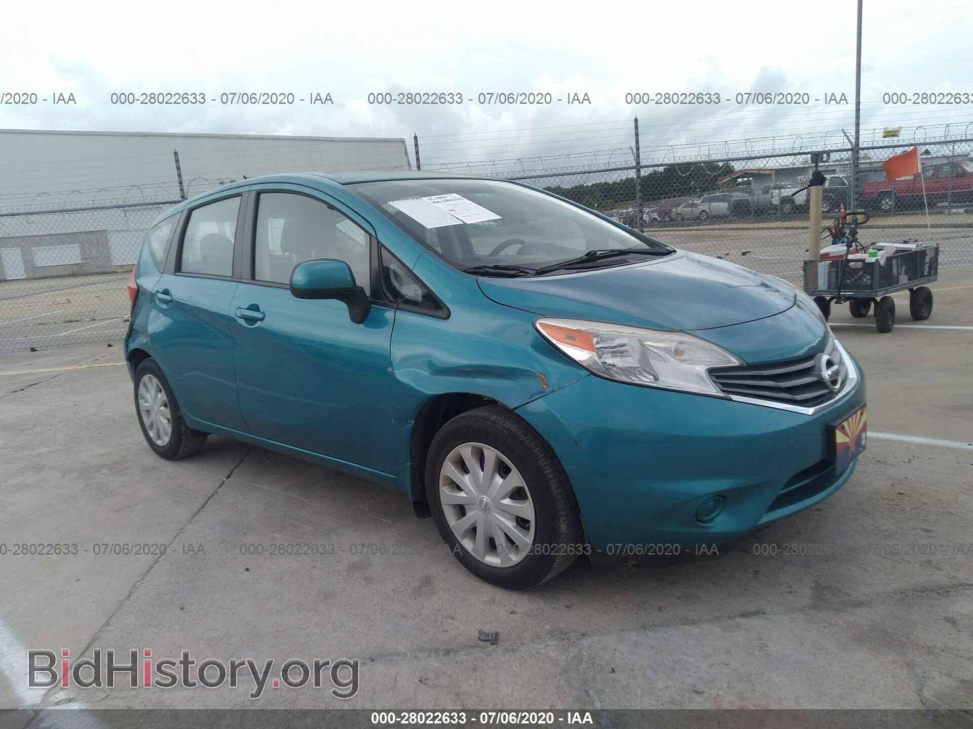 Фотография 3N1CE2CP8EL361752 - NISSAN VERSA NOTE 2014