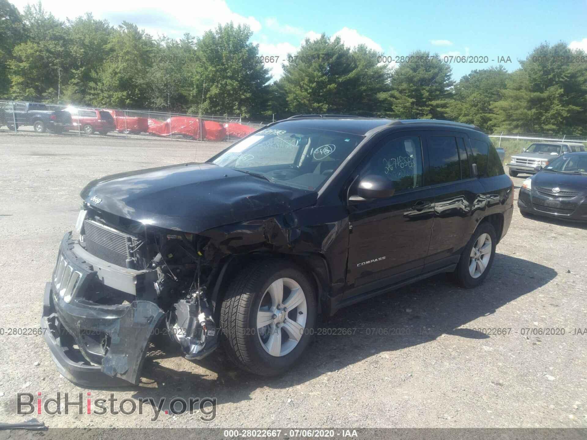 2012 JEEP COMPASS - VIN: 1C4NJDEBXCD717197 - Photo 2