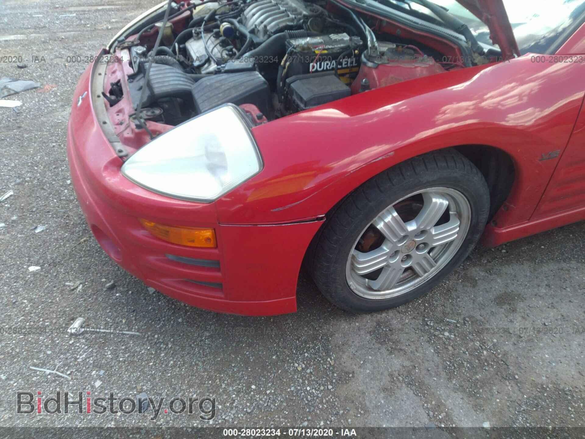 2003 MITSUBISHI ECLIPSE - VIN: 4A3AC74H13E005667 - Фото 6