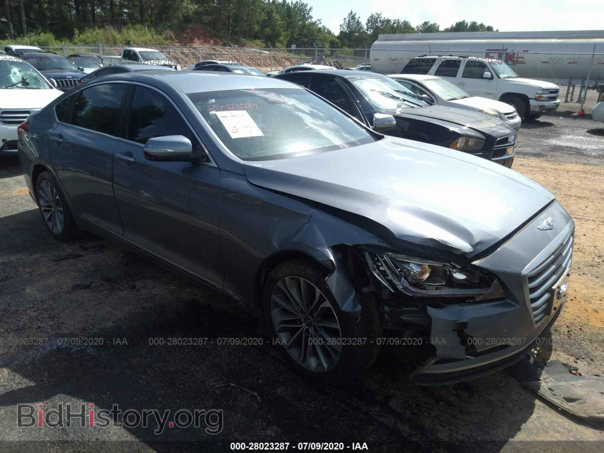Photo KMHGN4JE5FU086260 - HYUNDAI GENESIS 2015