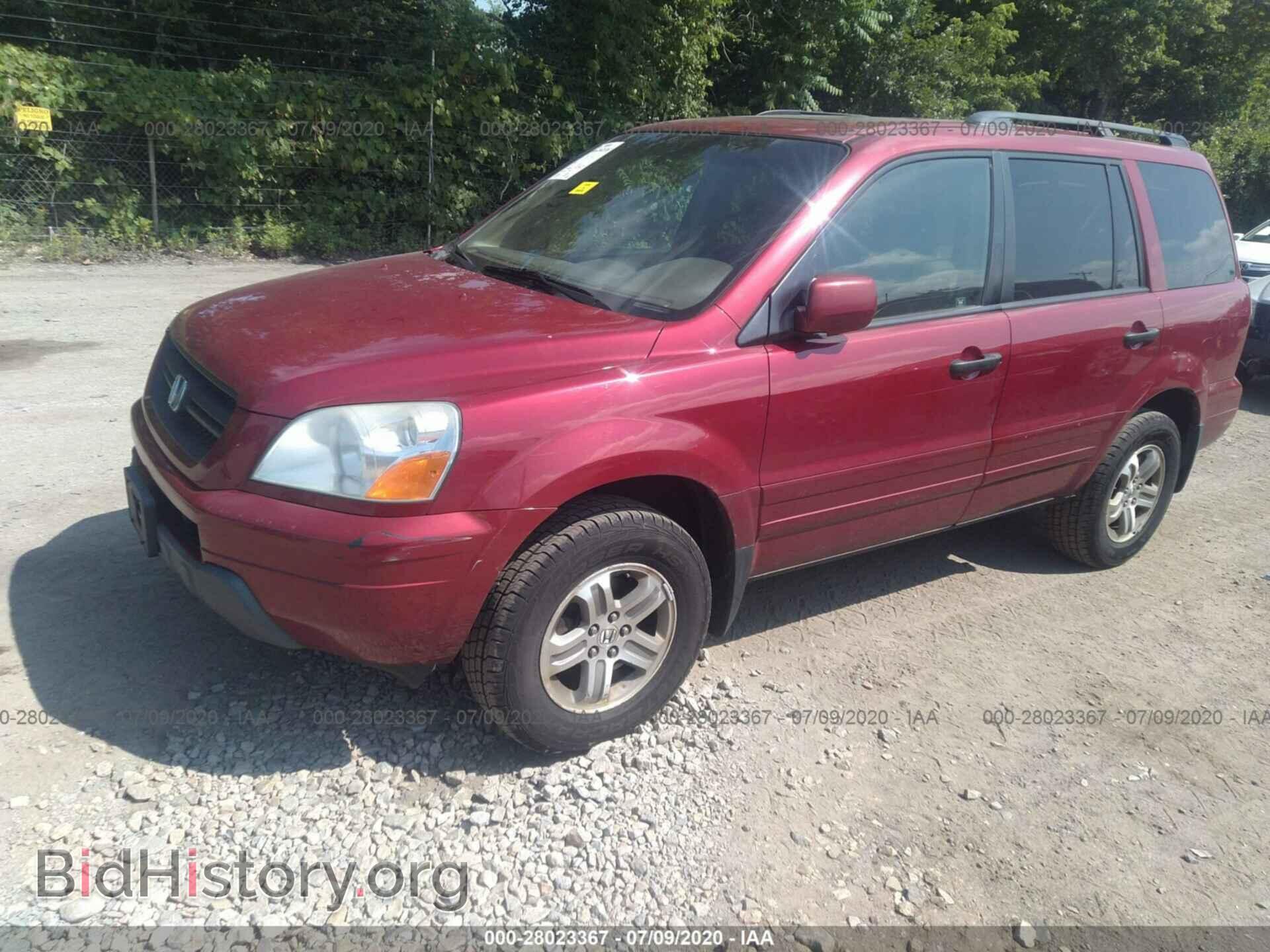 2005 HONDA PILOT - VIN: 2HKYF18615H520265 - Фото 2