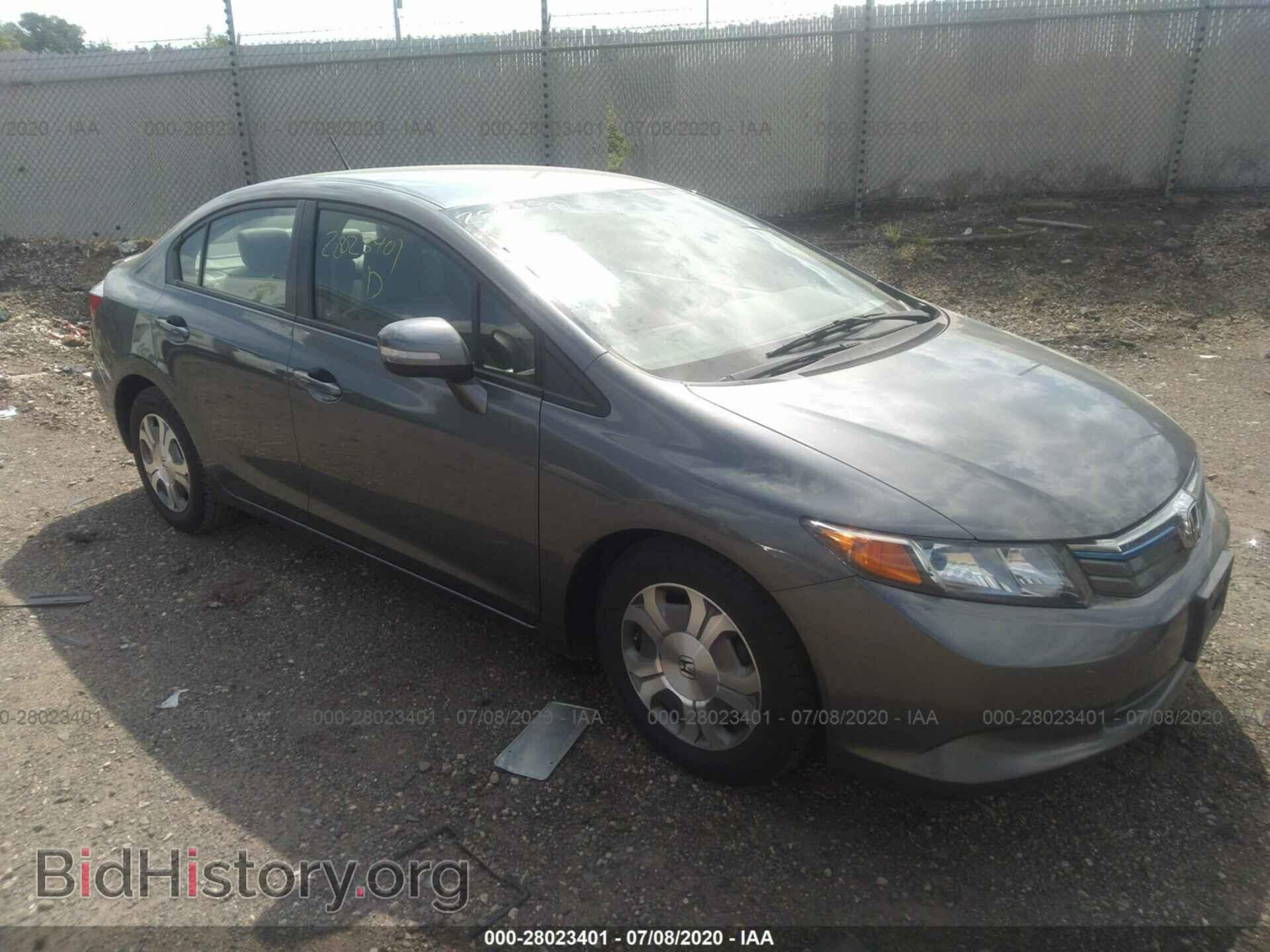2012 HONDA CIVIC - VIN: JHMFB4F33CS001387 - Фото 6