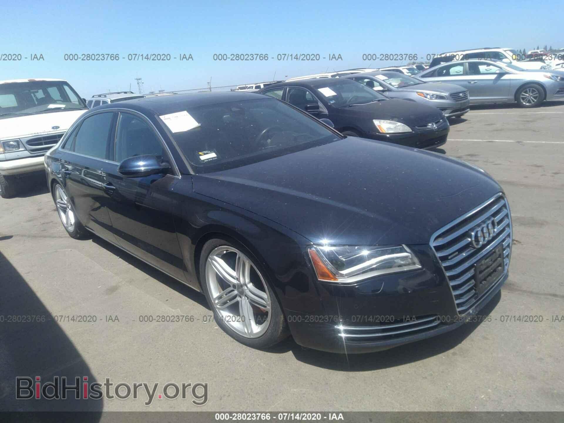 Photo WAURGAFD5DN006708 - AUDI A8 L 2013