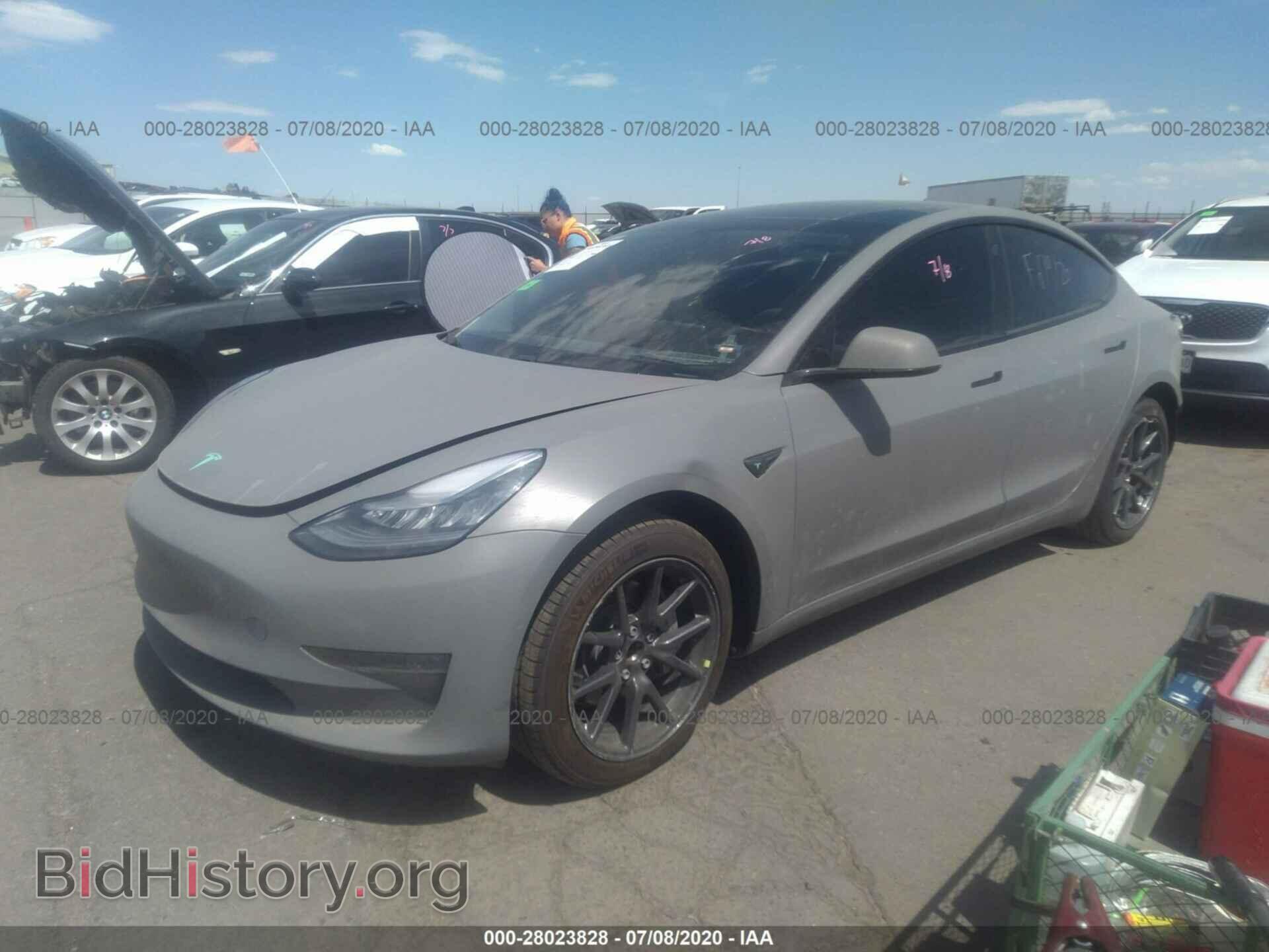 2019 TESLA MODEL 3 - VIN: 5YJ3E1EA2KF434317 - Фото 2
