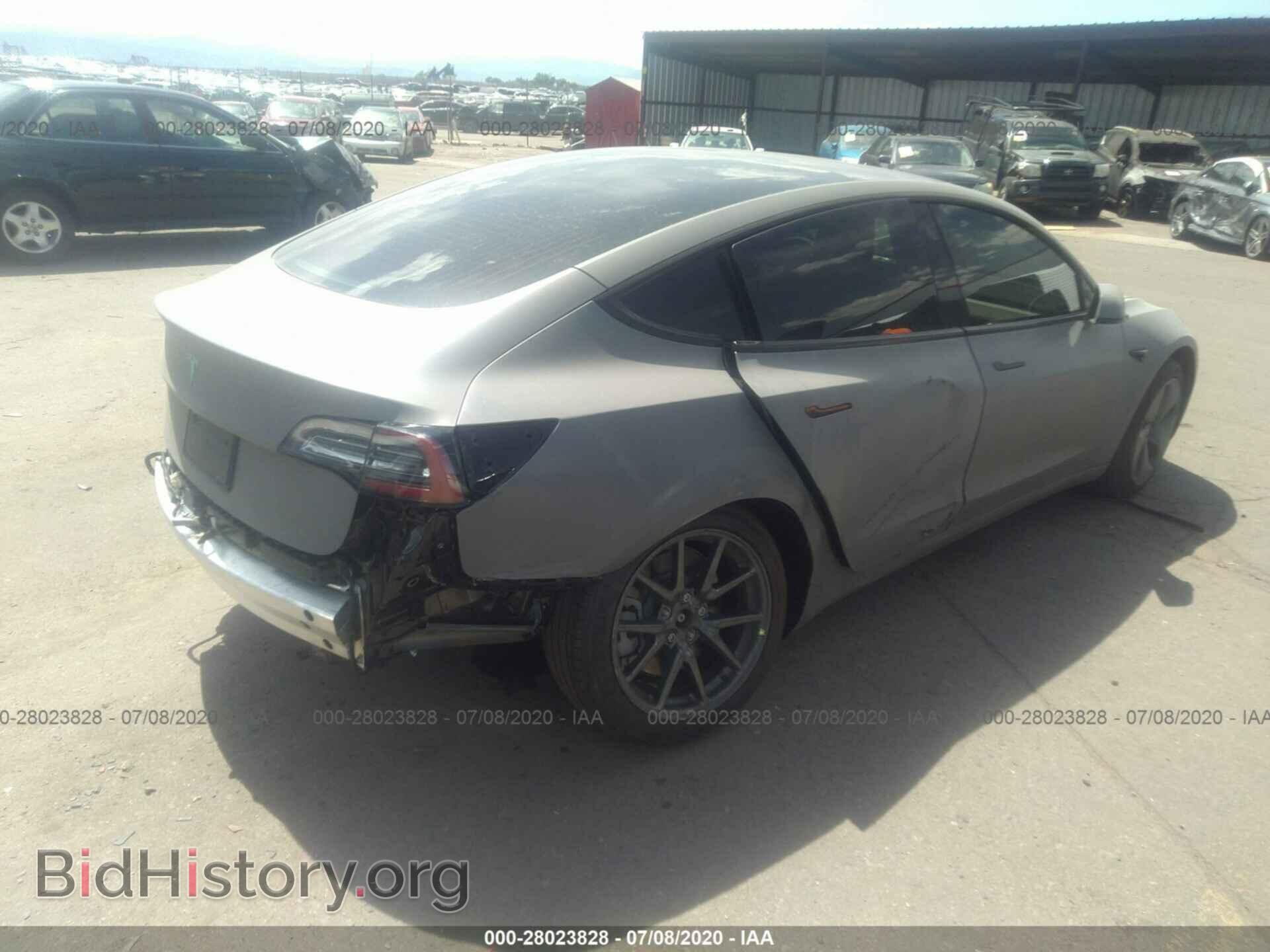 2019 TESLA MODEL 3 - VIN: 5YJ3E1EA2KF434317 - Фото 4