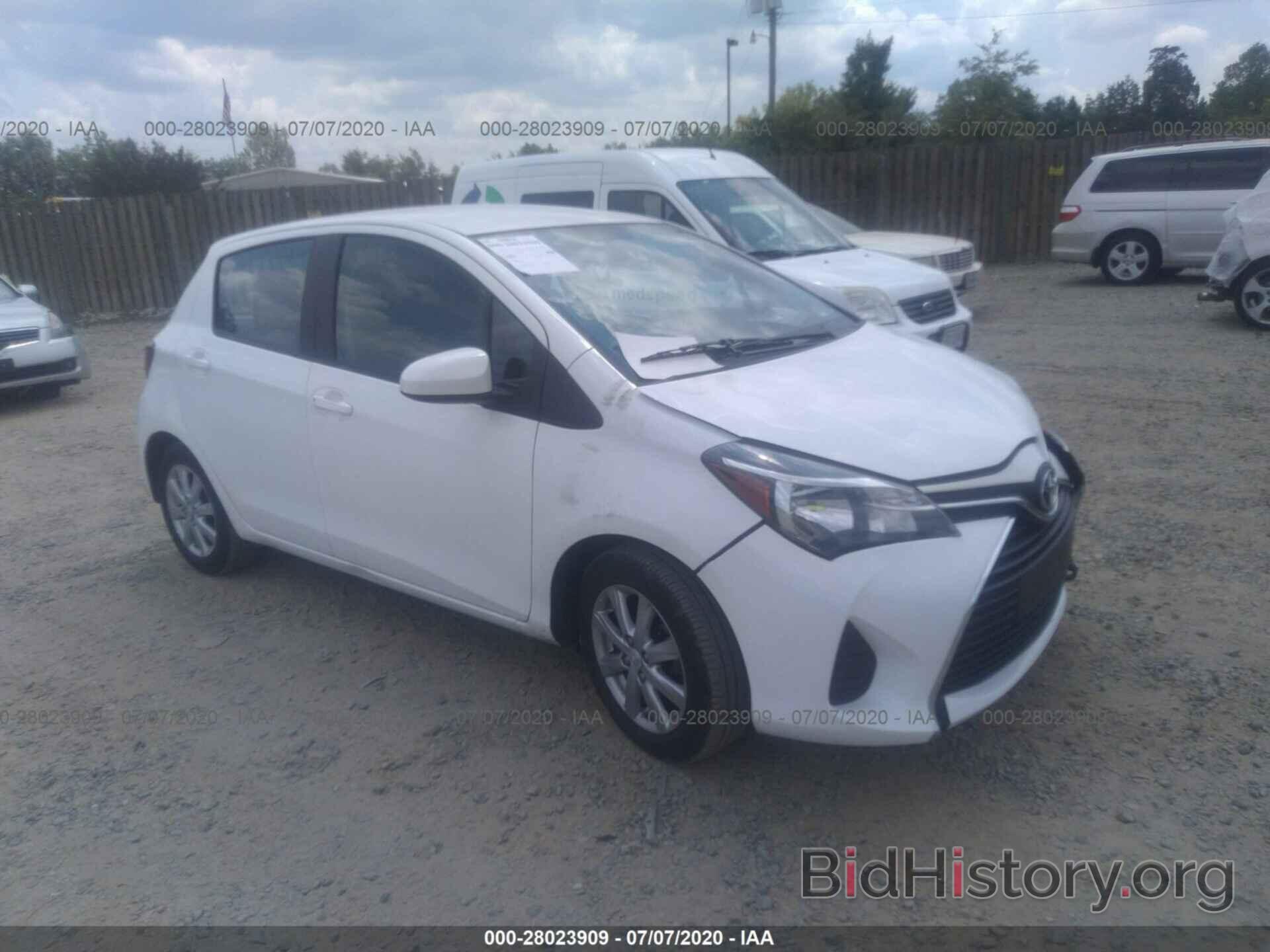 Photo VNKKTUD36FA019609 - TOYOTA YARIS 2015