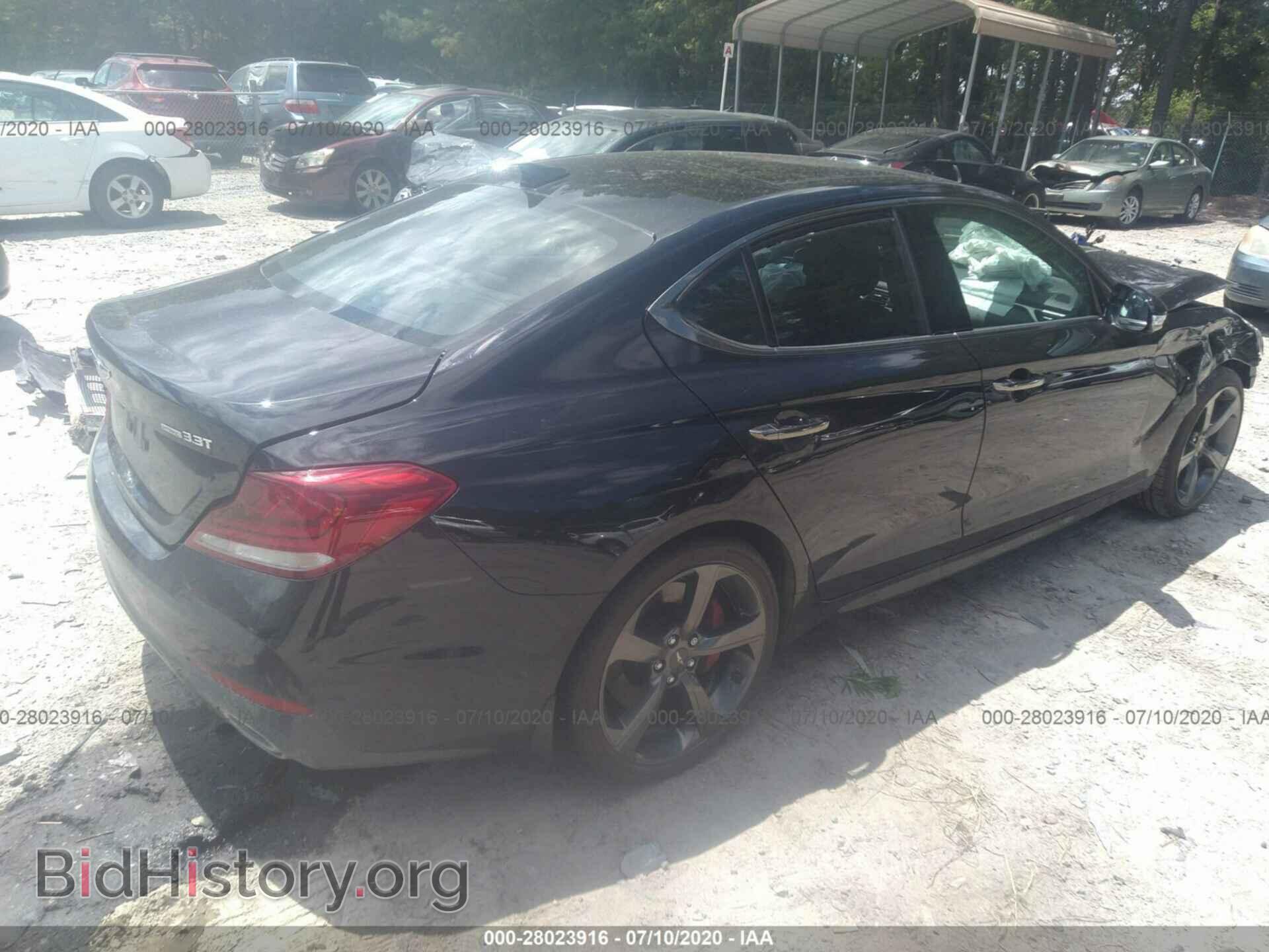 2020 GENESIS G70 - VIN: KMTG34LE5LU058107 - Фото 4