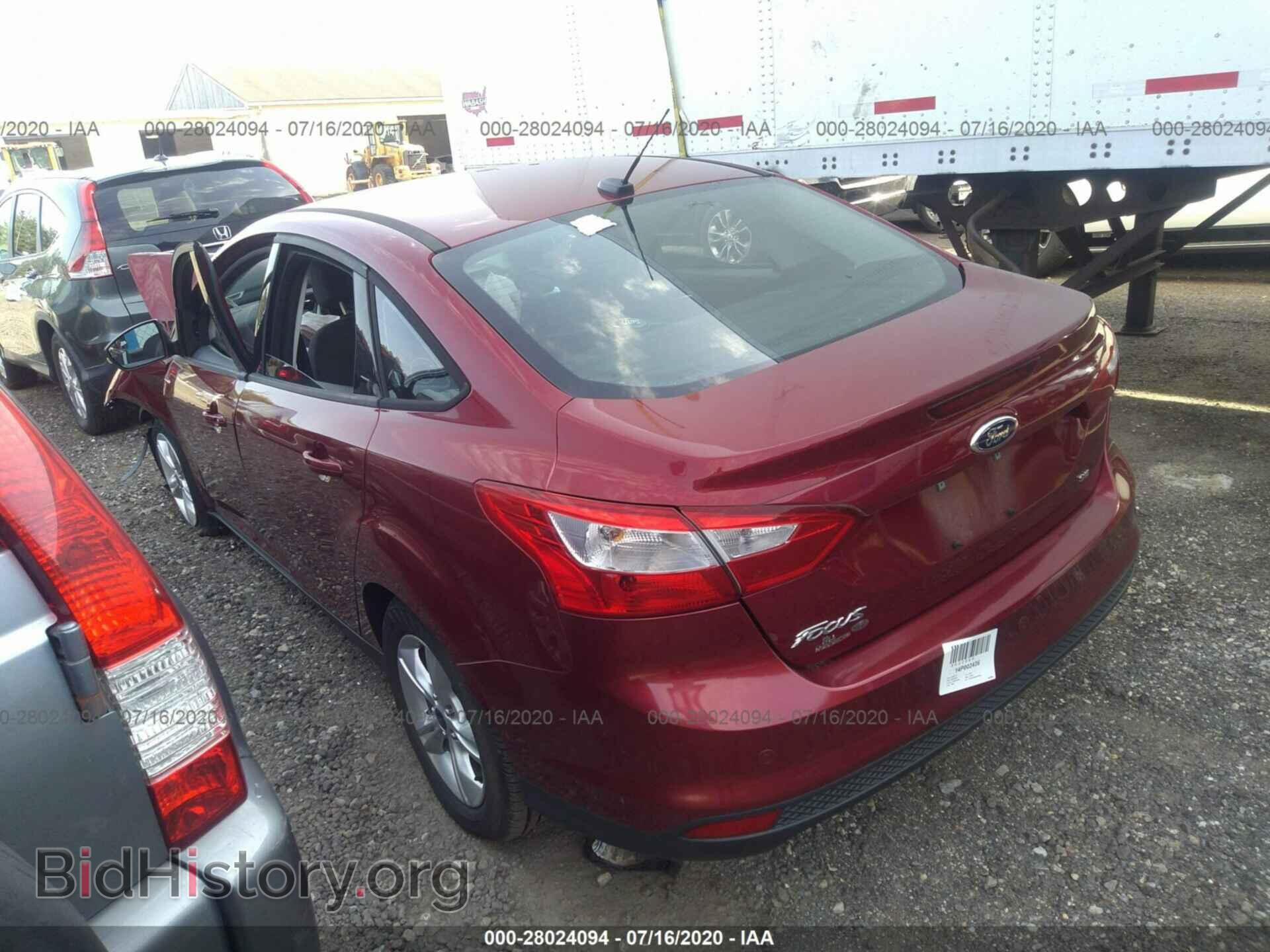 2014 FORD FOCUS - VIN: 1FADP3F22EL232313 - Фото 3