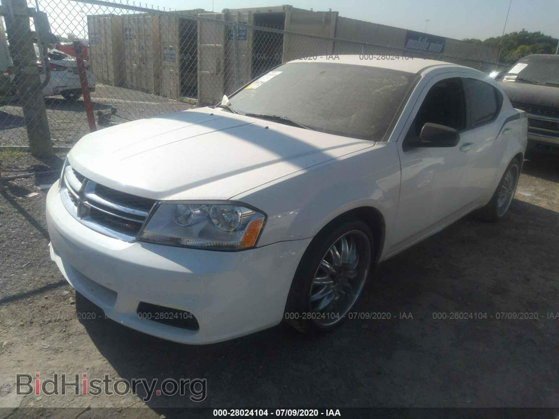 2013 DODGE AVENGER - VIN: 1C3CDZAB2DN534233 - Фото 2