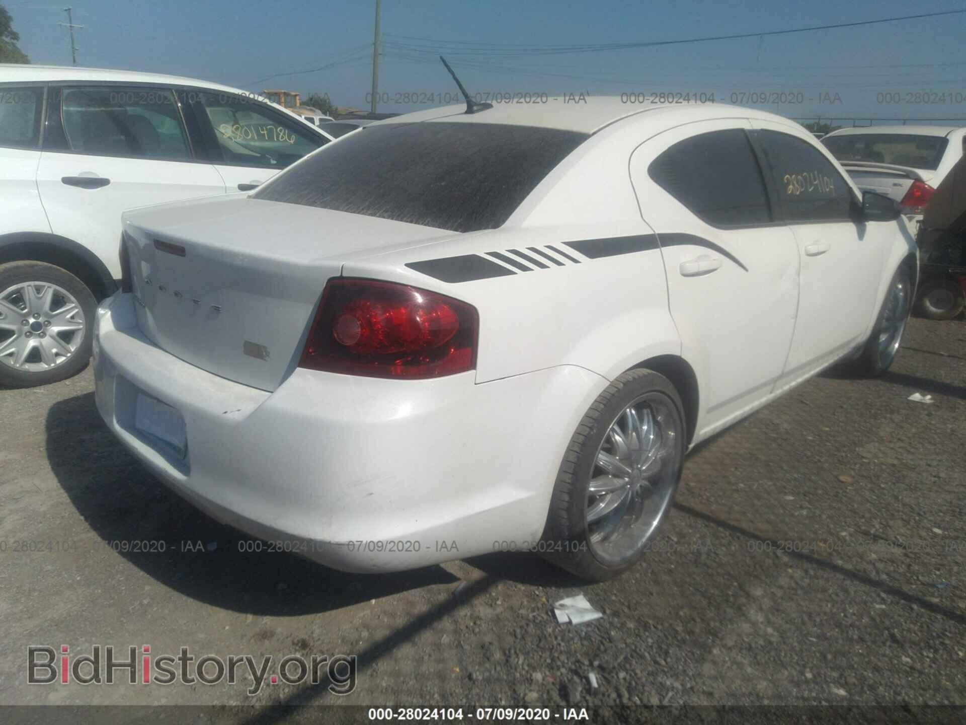2013 DODGE AVENGER - VIN: 1C3CDZAB2DN534233 - Фото 4
