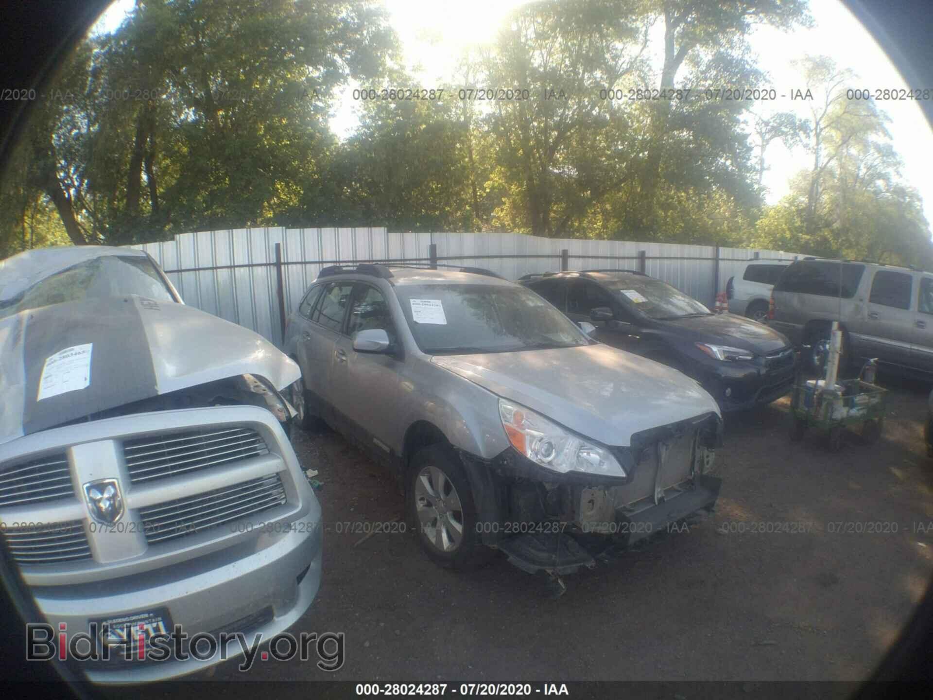 Фотография 4S4BRCACXC3229096 - SUBARU OUTBACK 2012