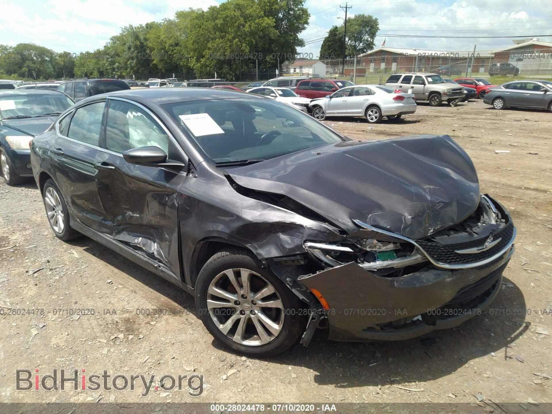 Фотография 1C2CCCAB2GN136928 - CHRYSLER 200 2016