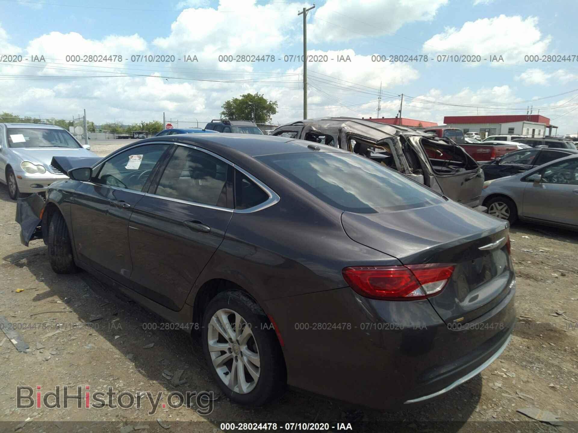 2016 CHRYSLER 200 - VIN: 1C2CCCAB2GN136928 - Фото 3