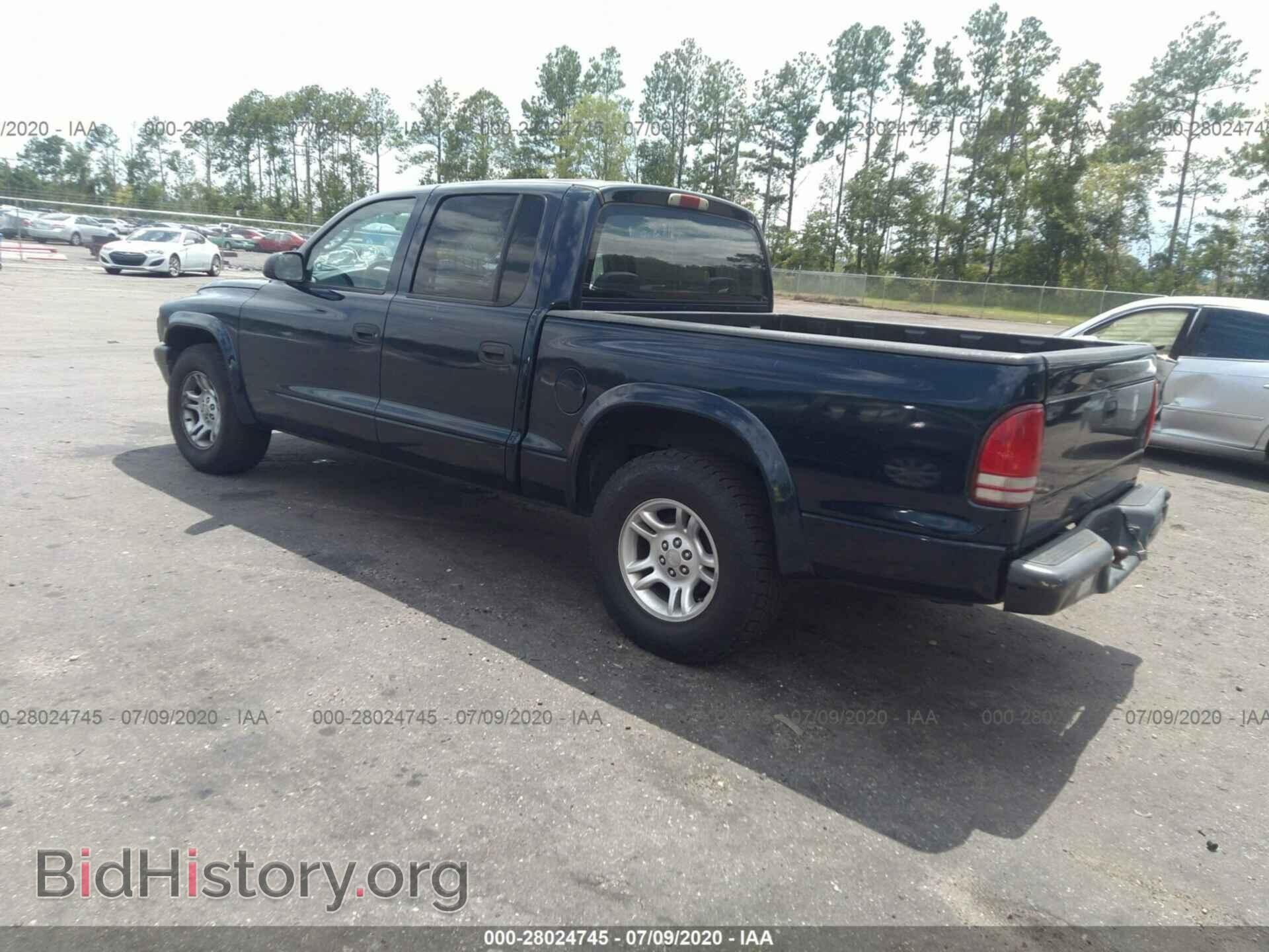 2002 DODGE DAKOTA - VIN: 1B7HL38NX2S558568 - Фото 3