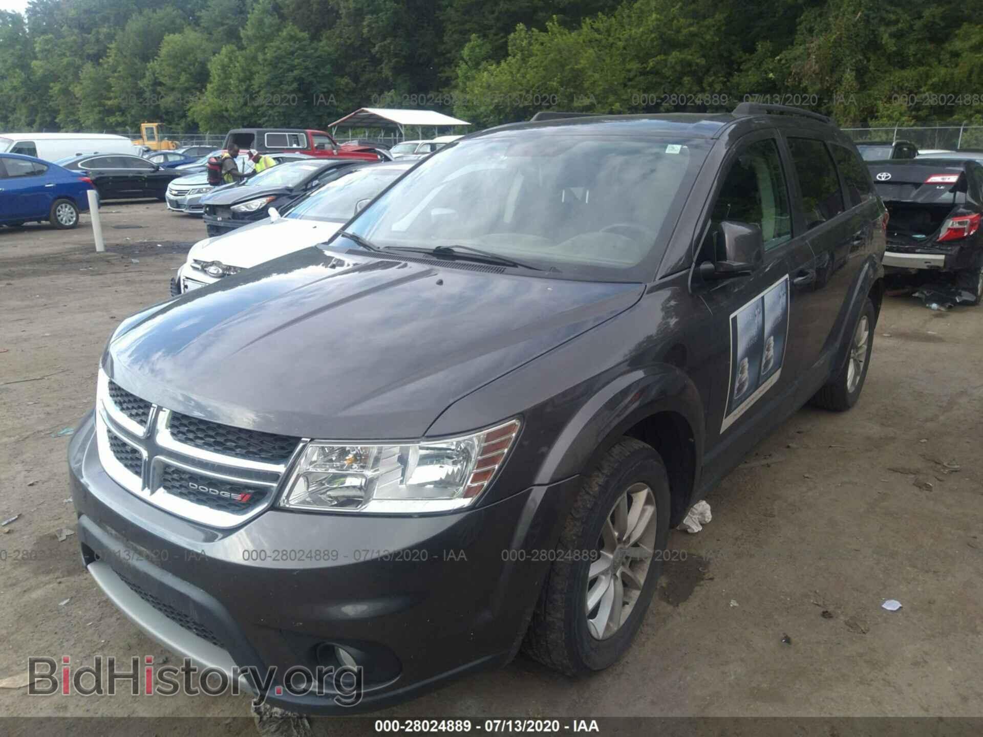2016 DODGE JOURNEY - VIN: 3C4PDCBG9GT146070 - Фото 2