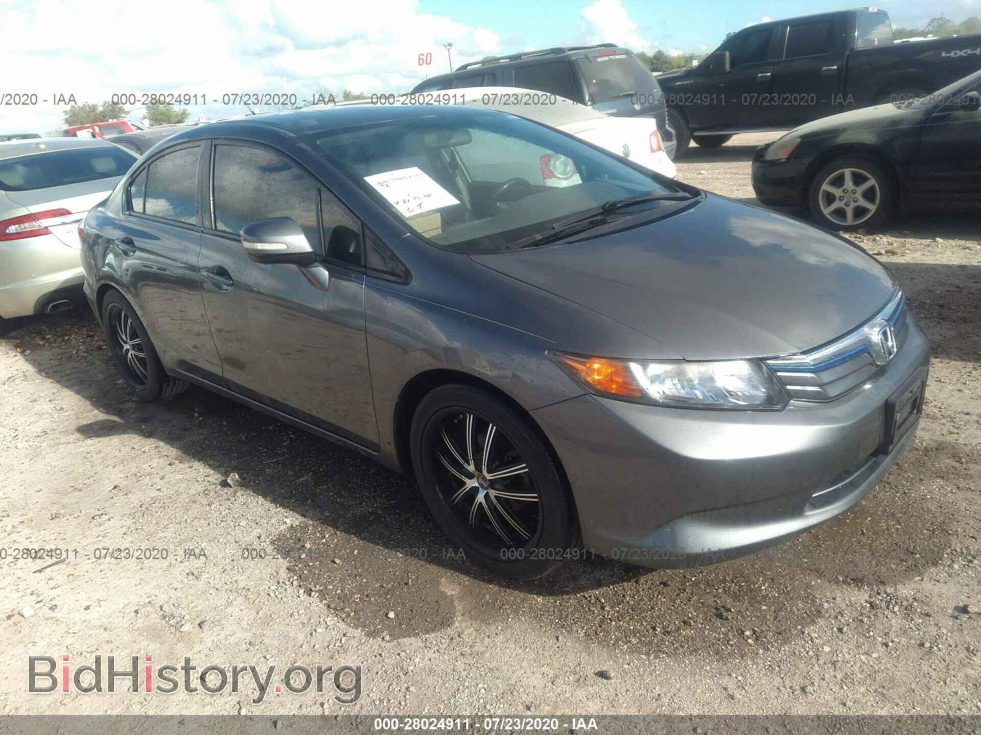 Photo JHMFB4F33CS004225 - HONDA CIVIC 2012