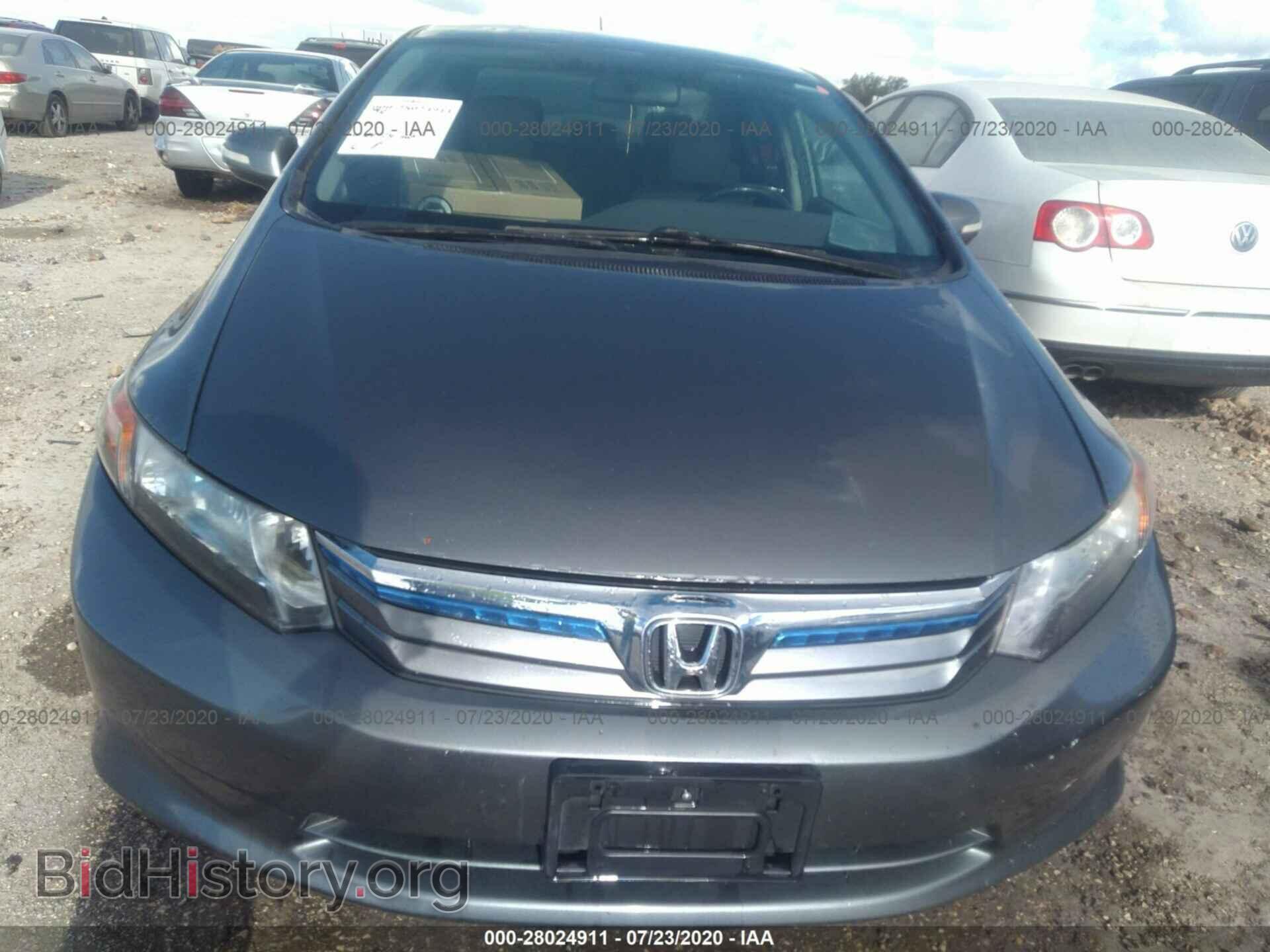 2012 HONDA CIVIC - VIN: JHMFB4F33CS004225 - Фото 6