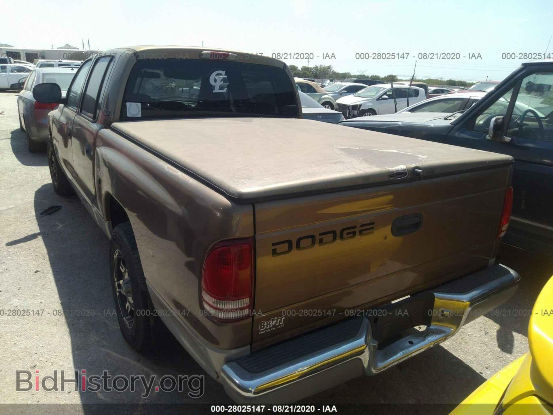 2000 DODGE DAKOTA - VIN: 1B7GL2AN6YS681924 - Фото 3