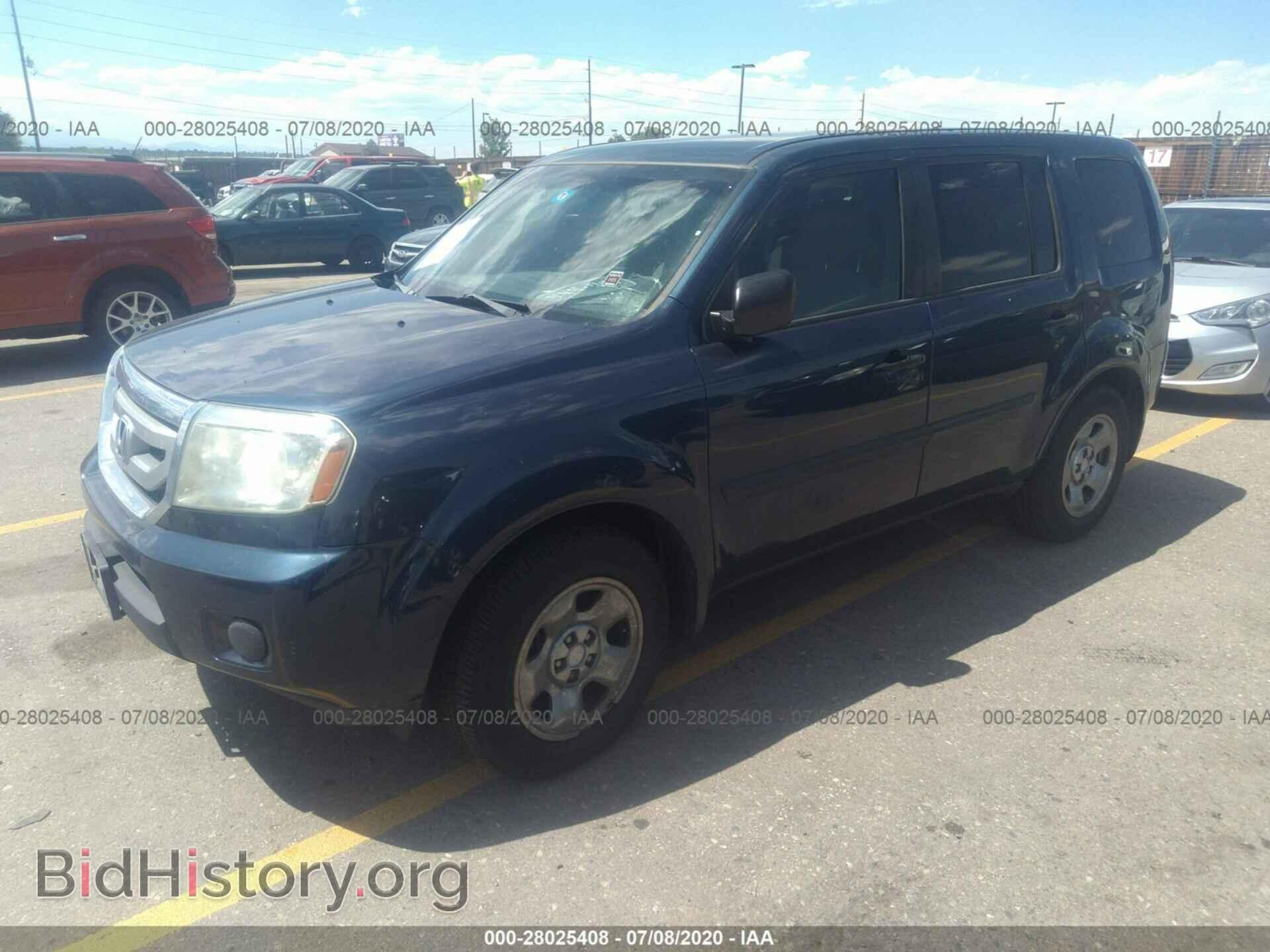 2010 HONDA PILOT - VIN: 5FNYF3H23AB014681 - Фото 2