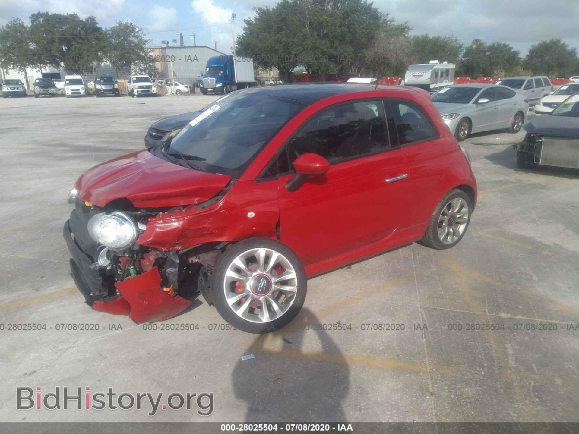 2015 FIAT 500 - VIN: 3C3CFFBR6FT504045 - Фото 2