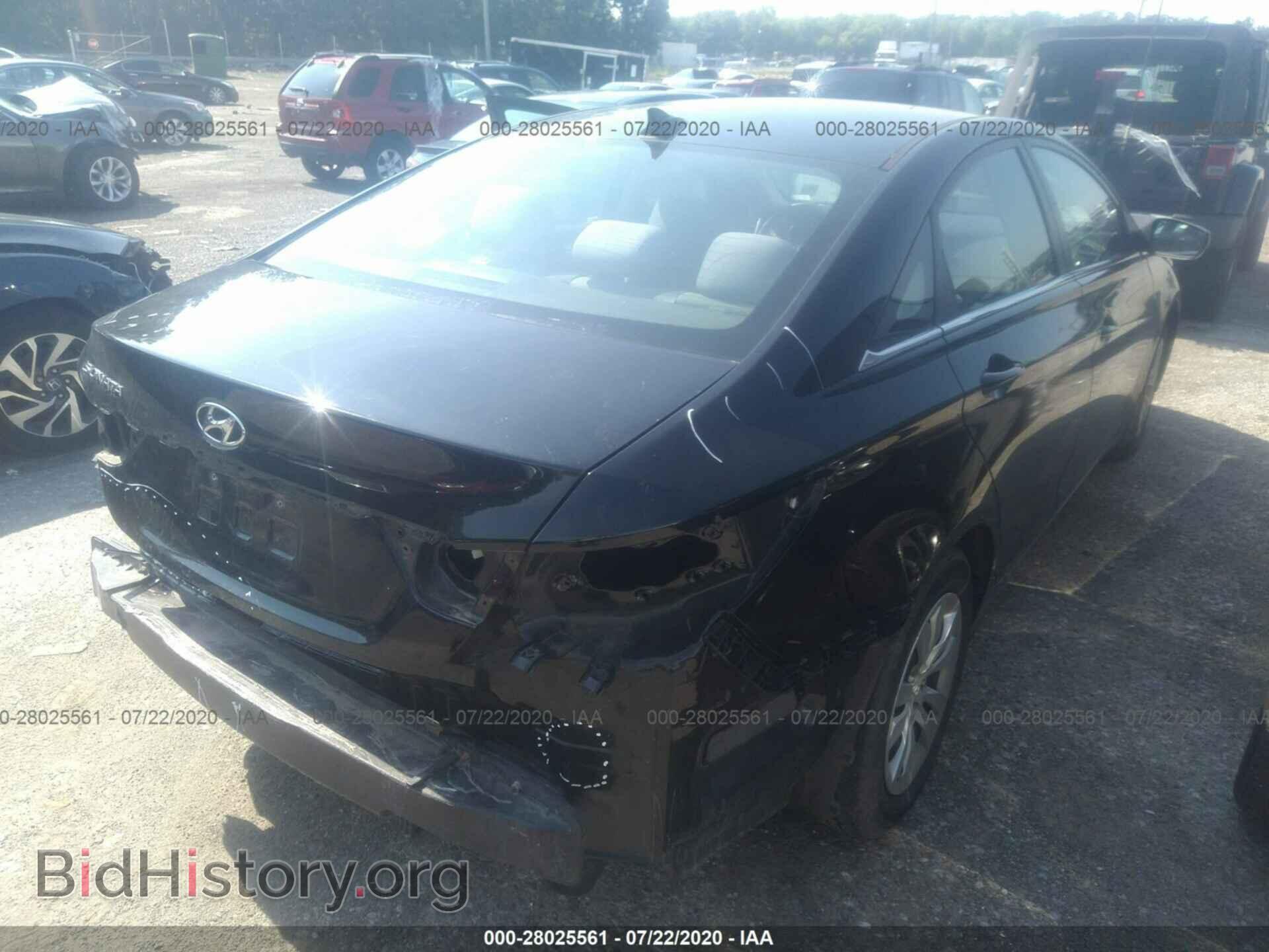 2012 HYUNDAI SONATA - VIN: 5NPEB4AC9CH363730 - Photo 4