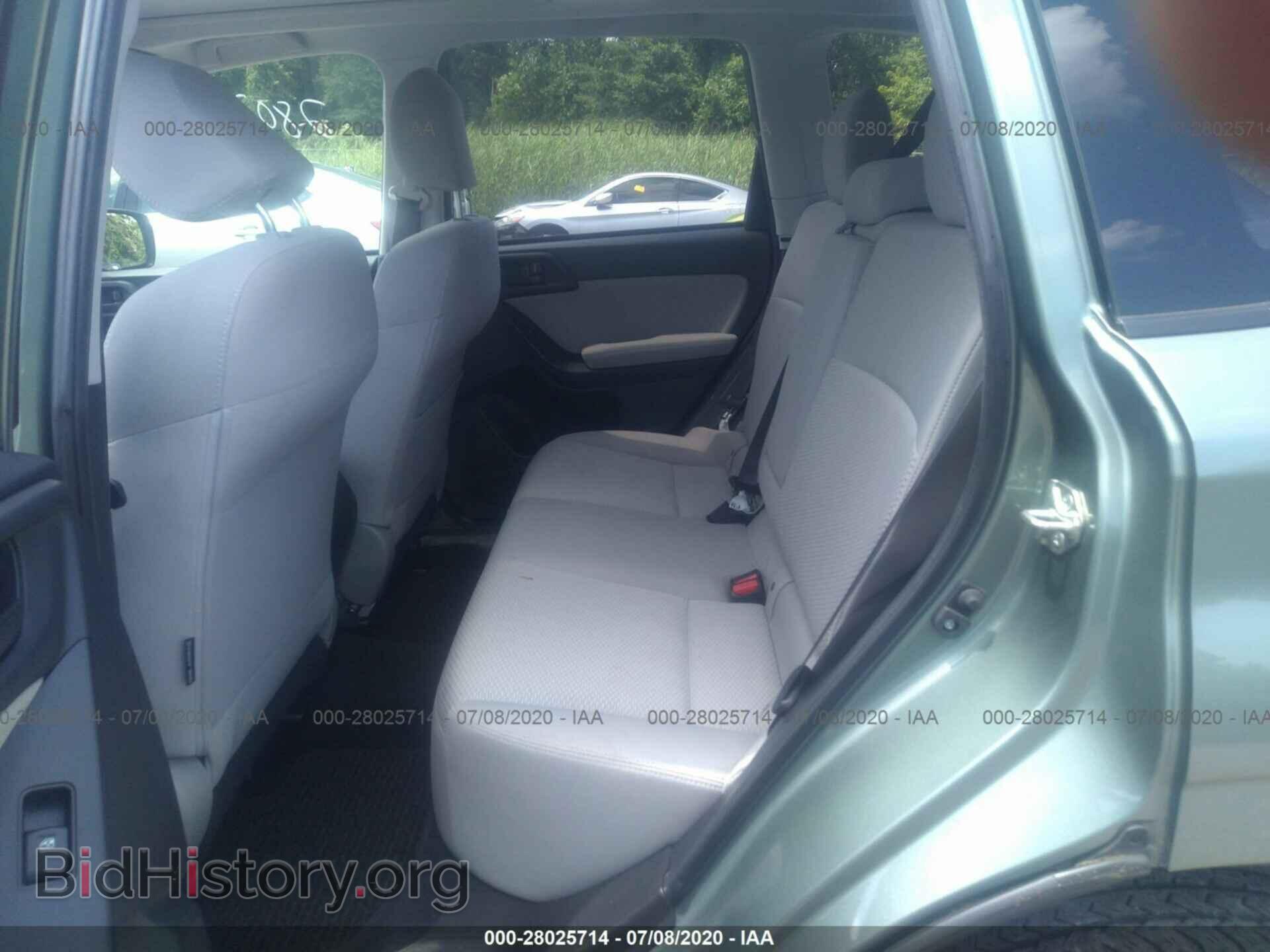 2014 SUBARU FORESTER - VIN: JF2SJAEC4EH443227 - Фото 8