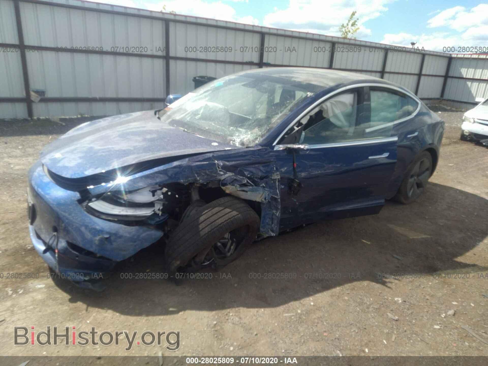 2019 TESLA MODEL 3 - VIN: 5YJ3E1EB2KF497605 - Фото 2
