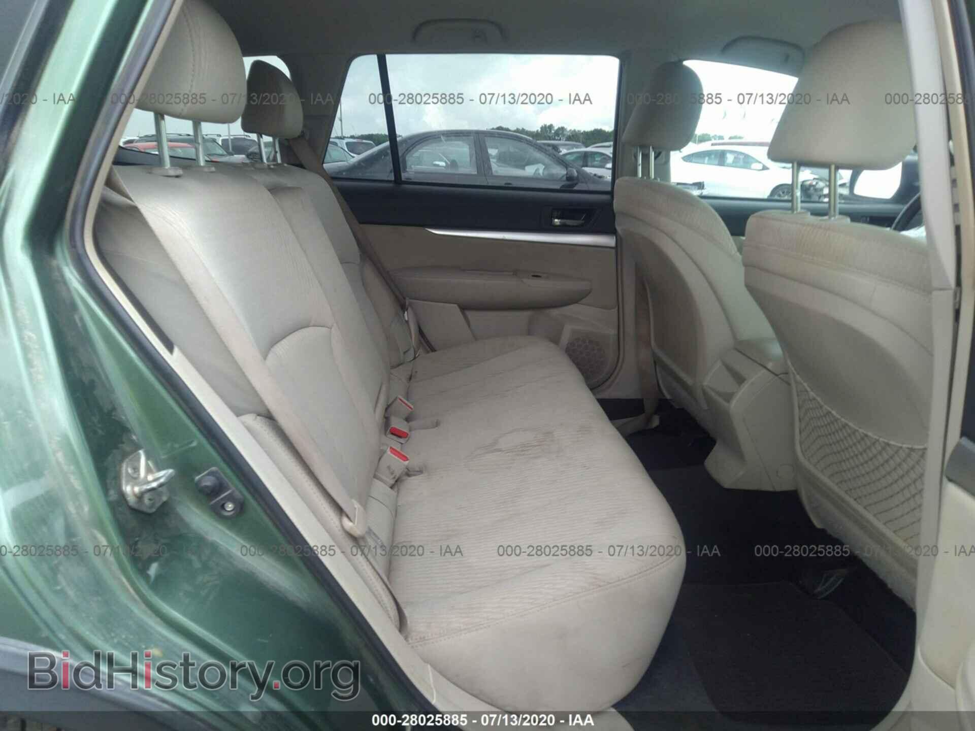 2011 SUBARU OUTBACK - VIN: 4S4BRBCC3B3376785 - Photo 8