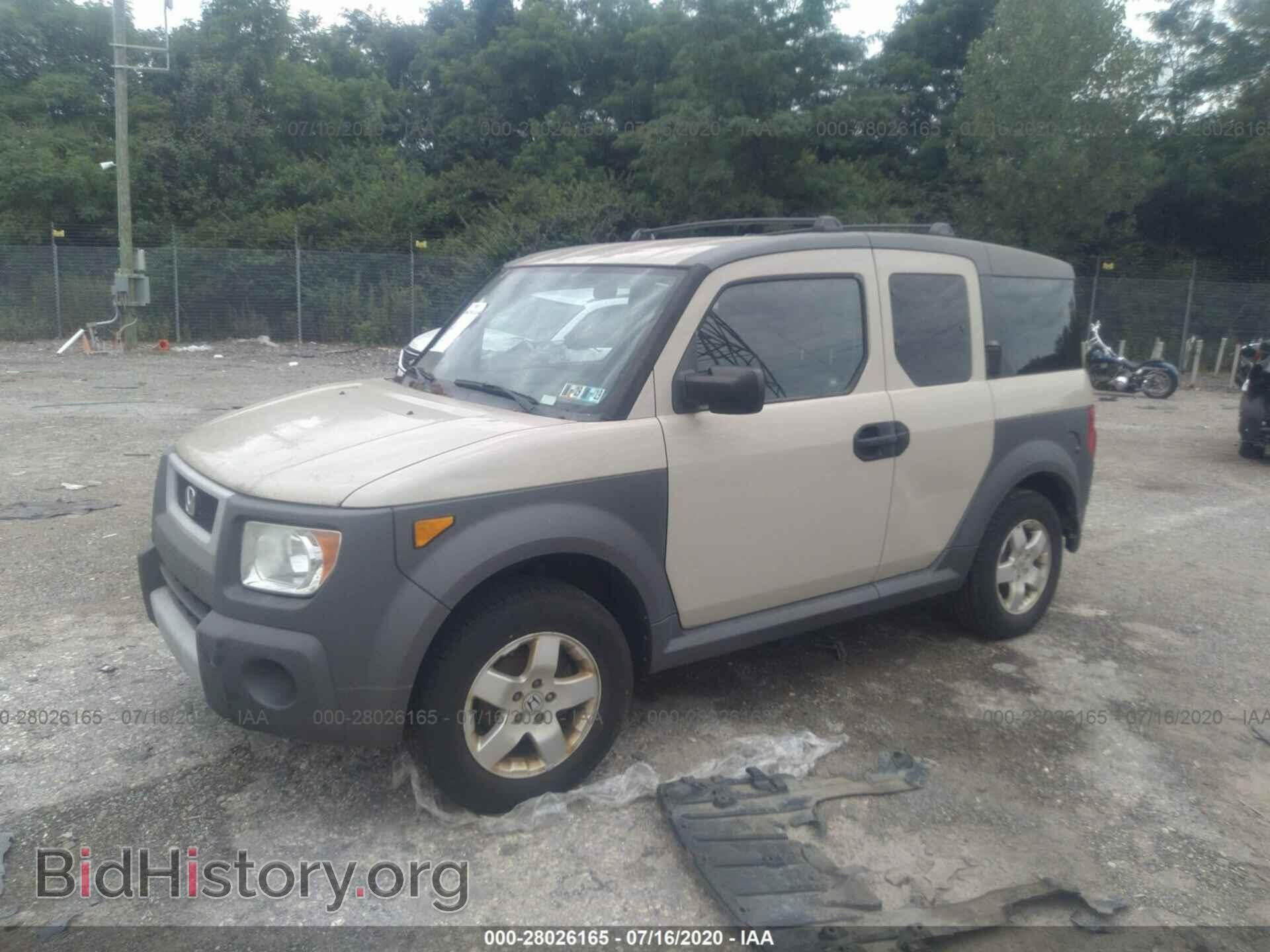 2005 HONDA ELEMENT - VIN: 5J6YH28695L017007 - Фото 2