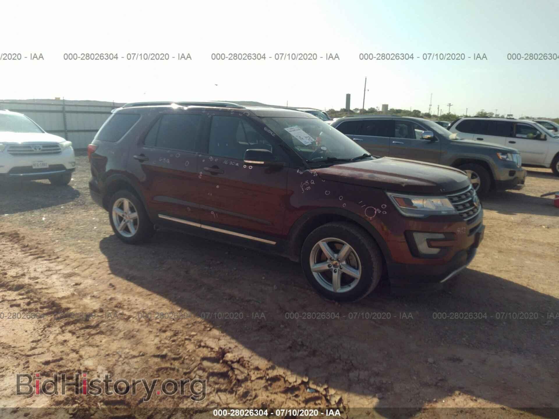 Photo 1FM5K8D83GGC88401 - FORD EXPLORER 2016