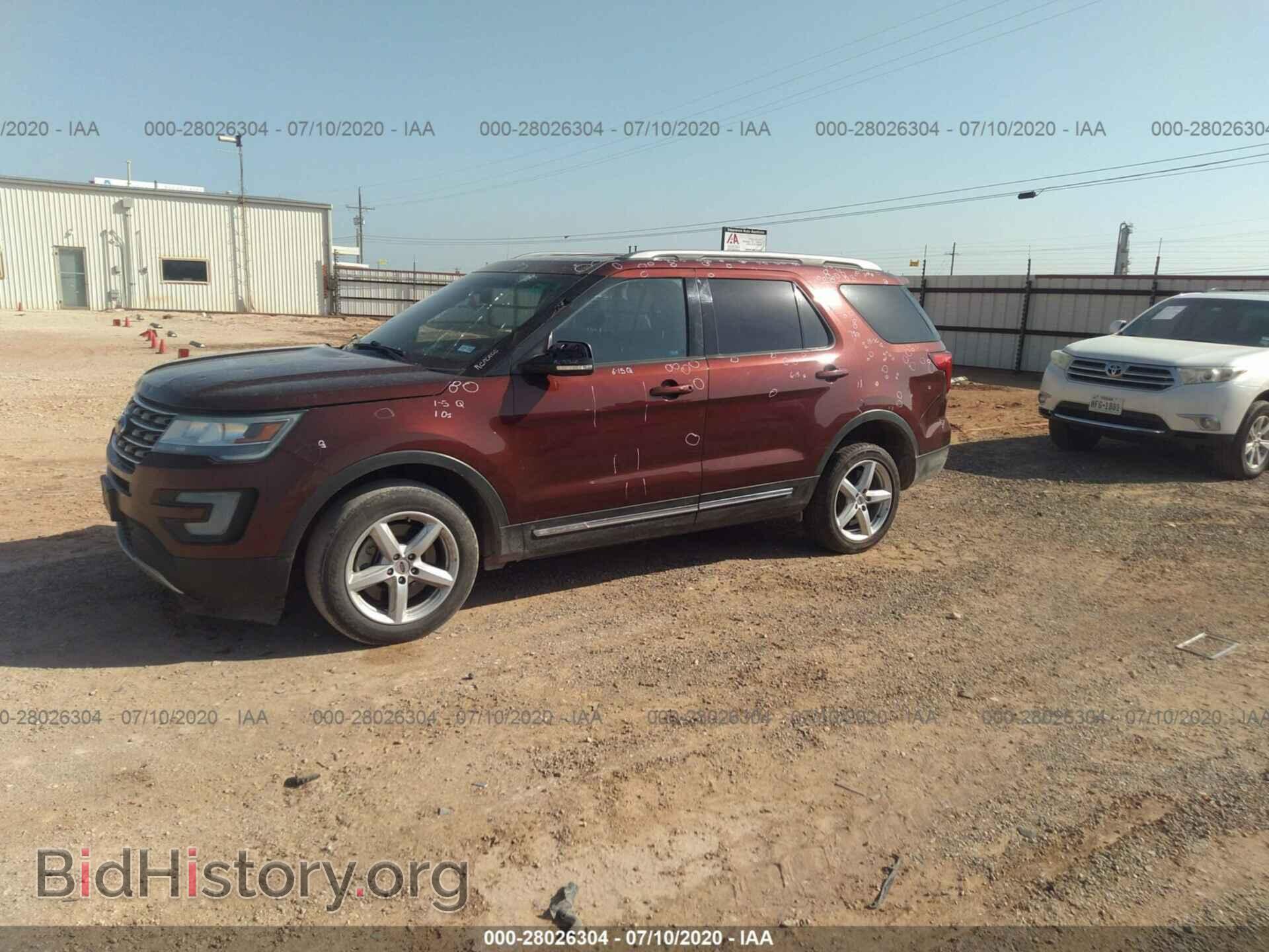 2016 FORD EXPLORER - VIN: 1FM5K8D83GGC88401 - Photo 2