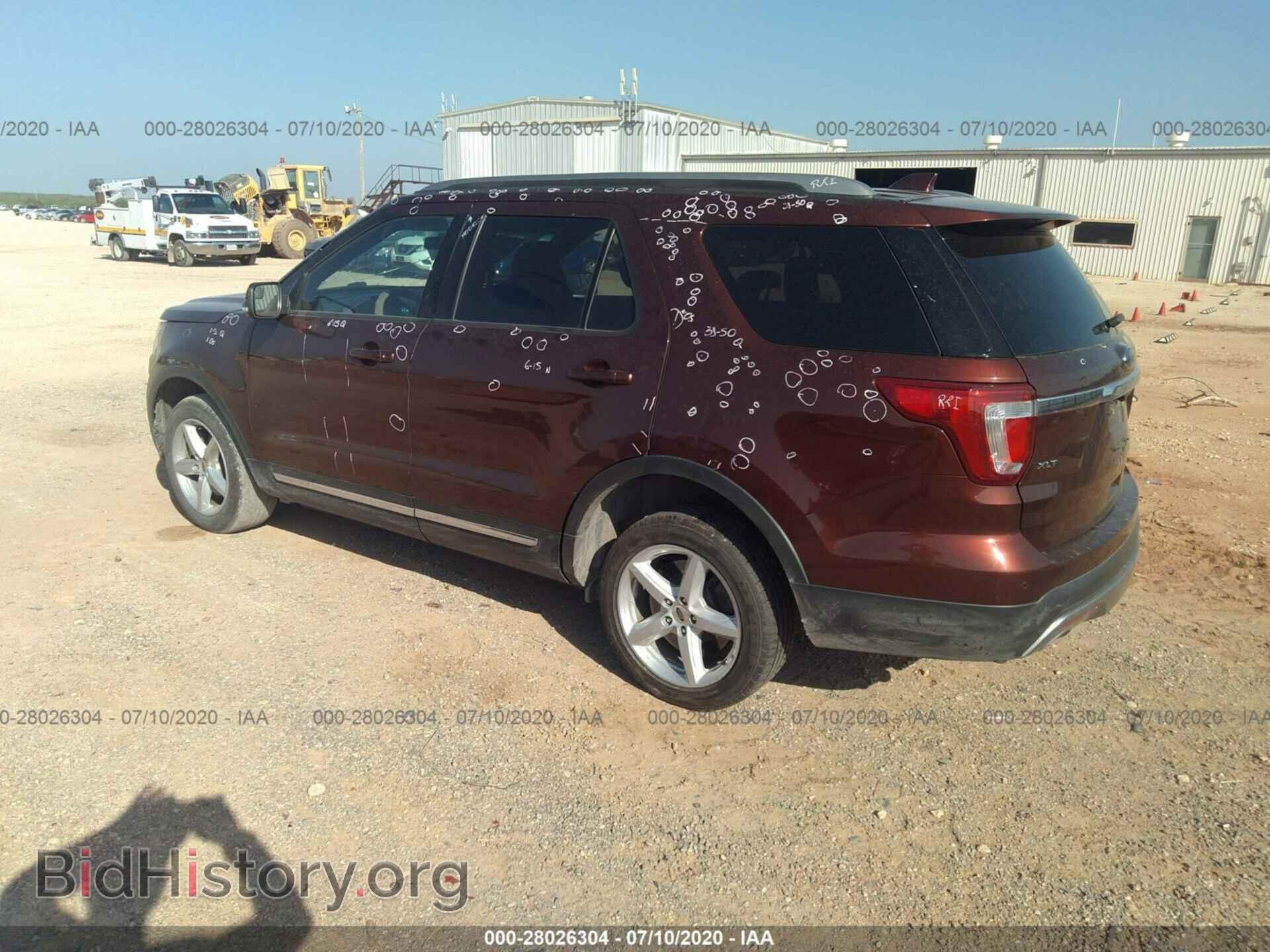 2016 FORD EXPLORER - VIN: 1FM5K8D83GGC88401 - Photo 3