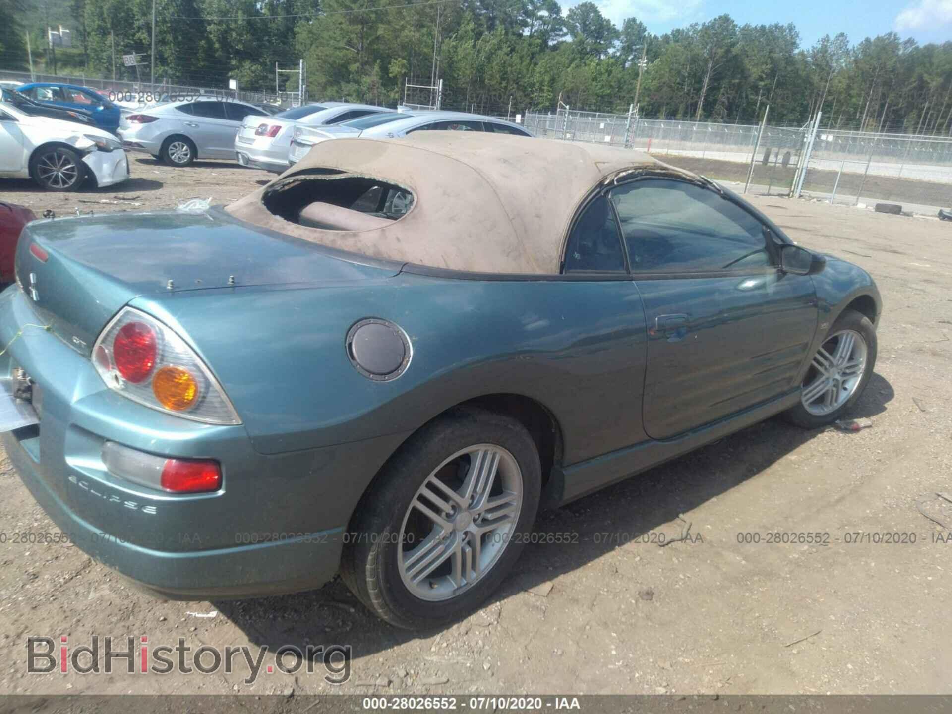 2004 MITSUBISHI ECLIPSE - VIN: 4A3AE55H24E128828 - Фото 4