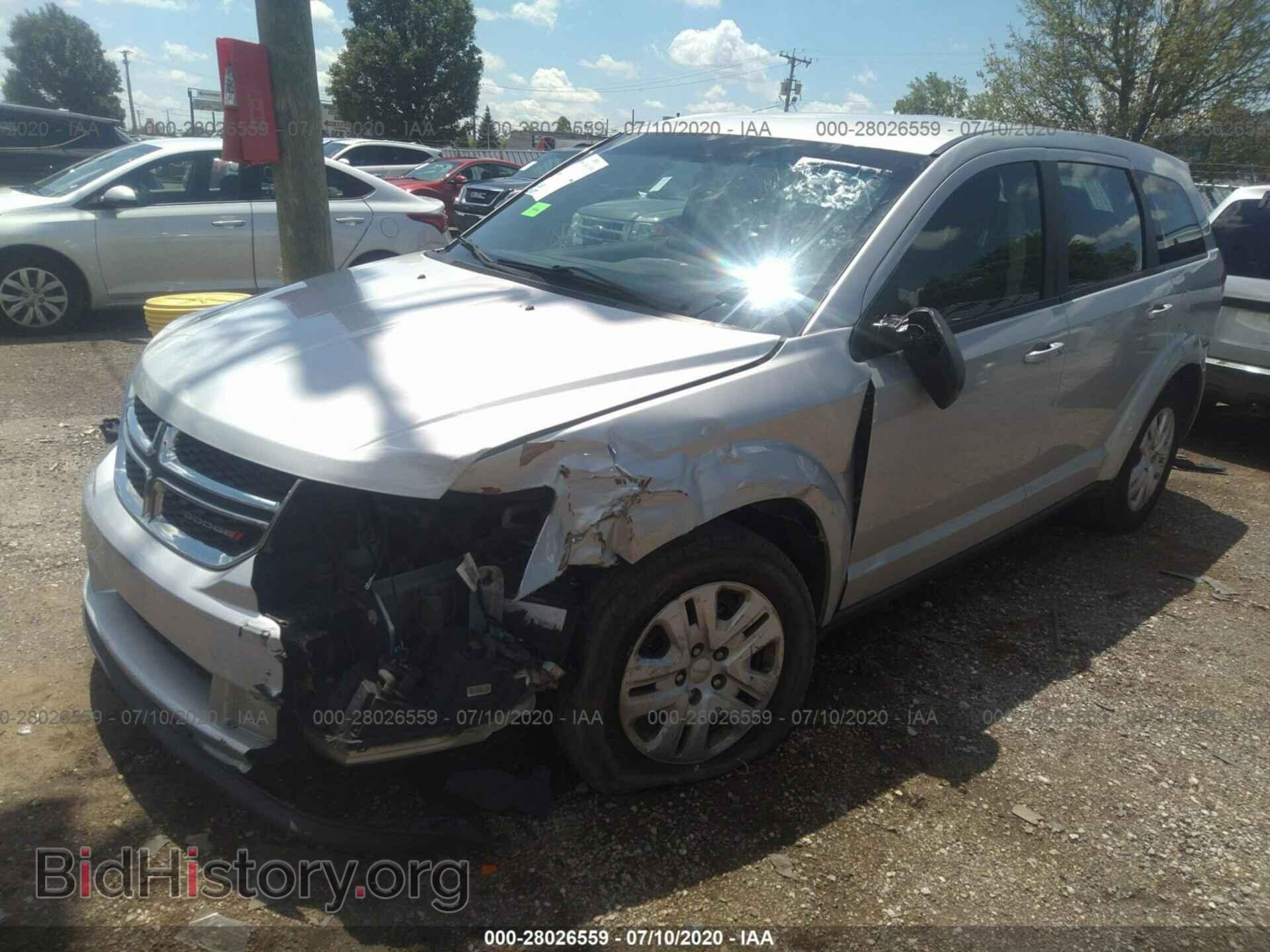 2013 DODGE JOURNEY - VIN: 3C4PDCAB9DT695480 - Фото 2