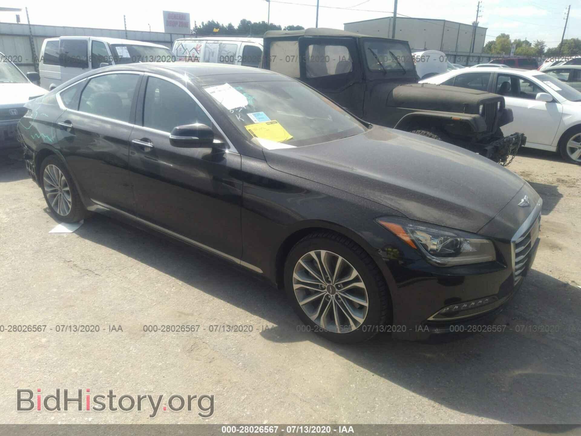 Фотография KMHGN4JE7HU176822 - GENESIS G80 2017