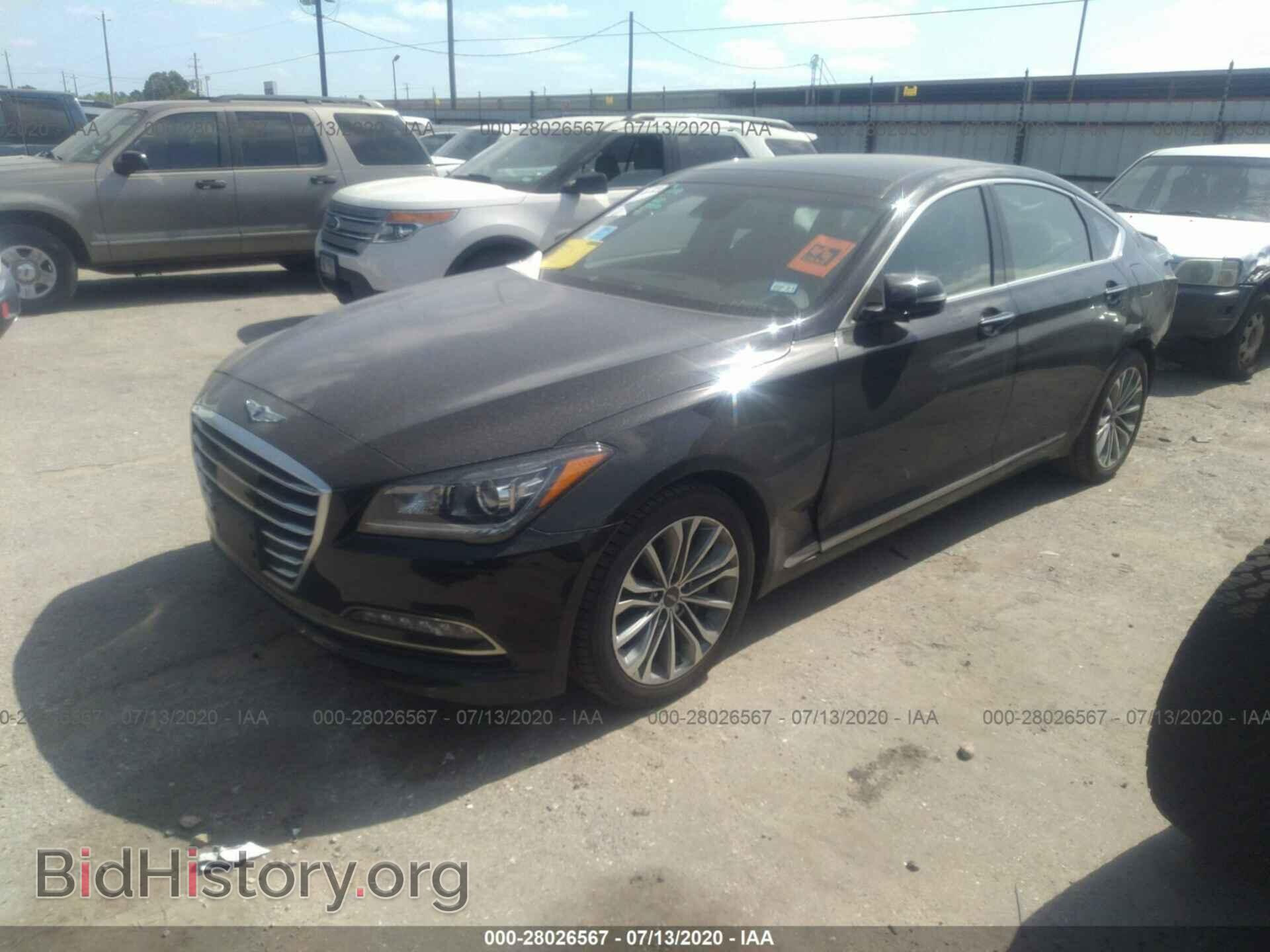 2017 GENESIS G80 - VIN: KMHGN4JE7HU176822 - Фото 2
