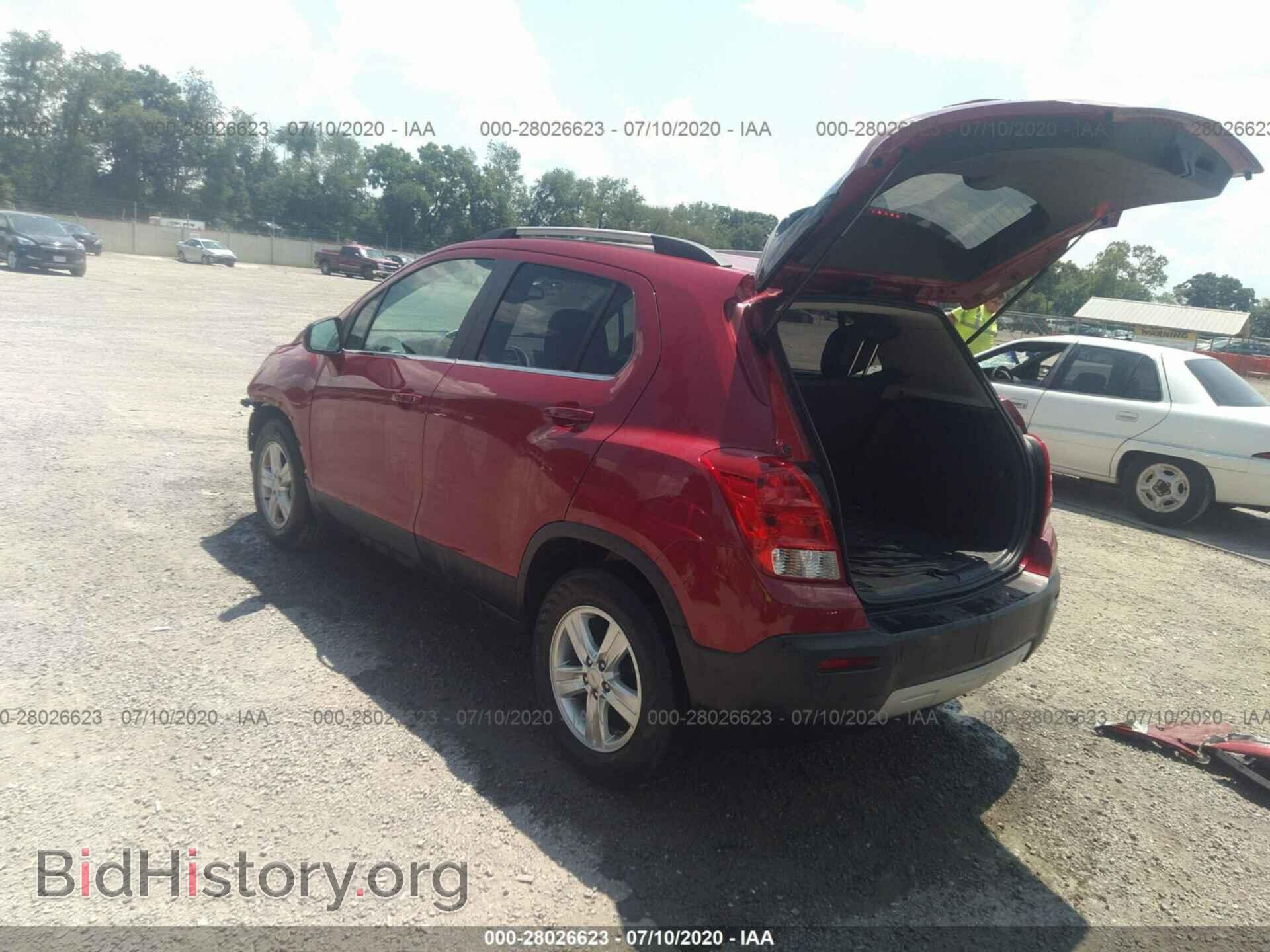 2015 CHEVROLET TRAX - VIN: KL7CJLSB5FB125371 - Фото 3