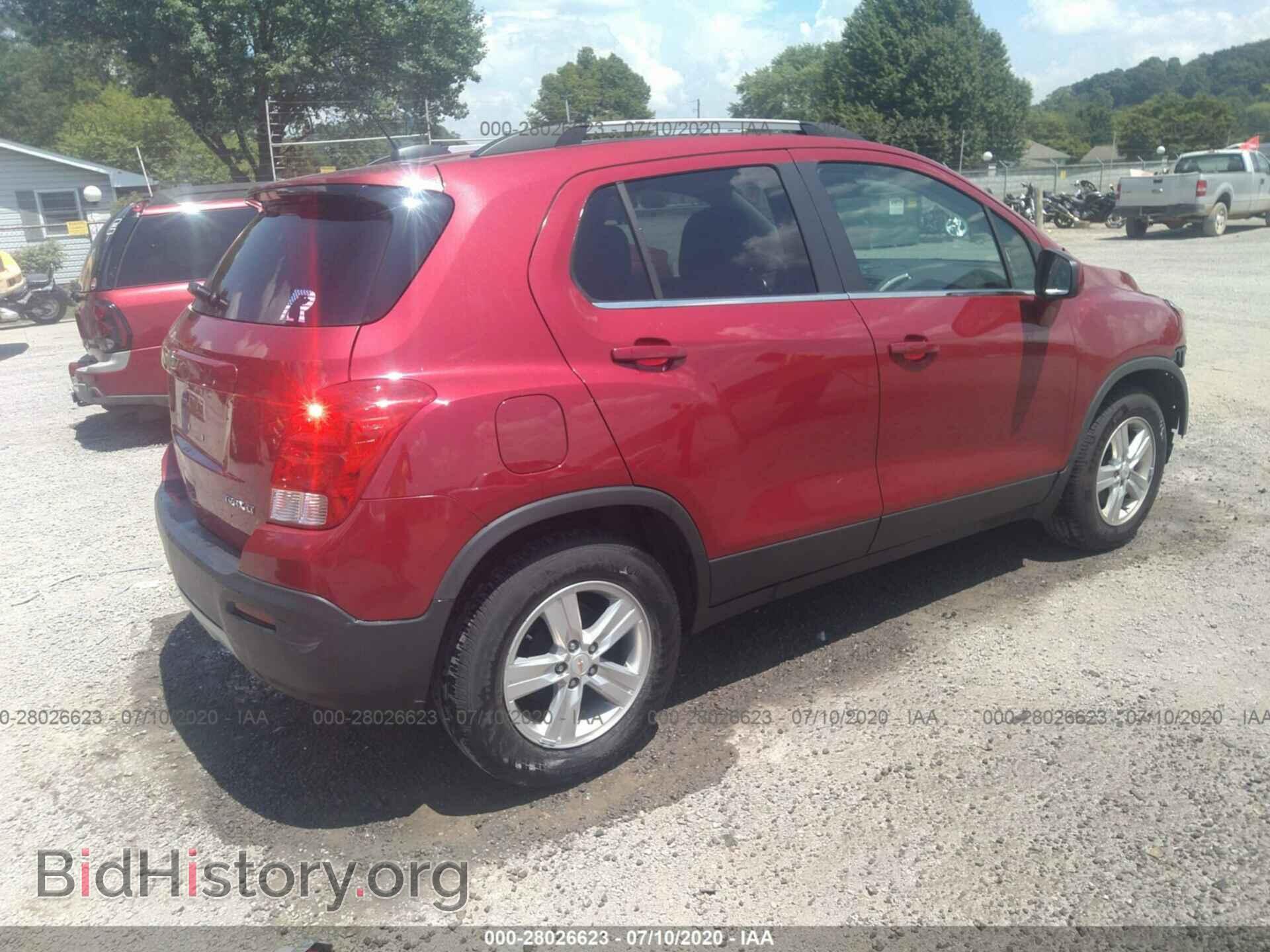 2015 CHEVROLET TRAX - VIN: KL7CJLSB5FB125371 - Фото 4
