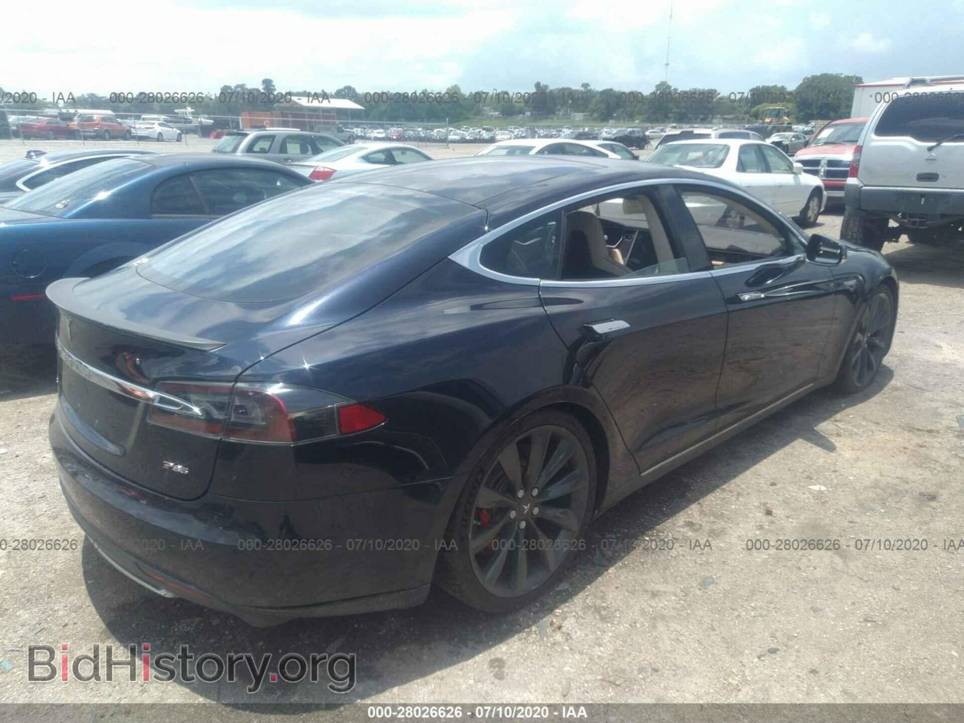2014 TESLA MODEL S - VIN: 5YJSA1H13EFP30731 - Фото 4