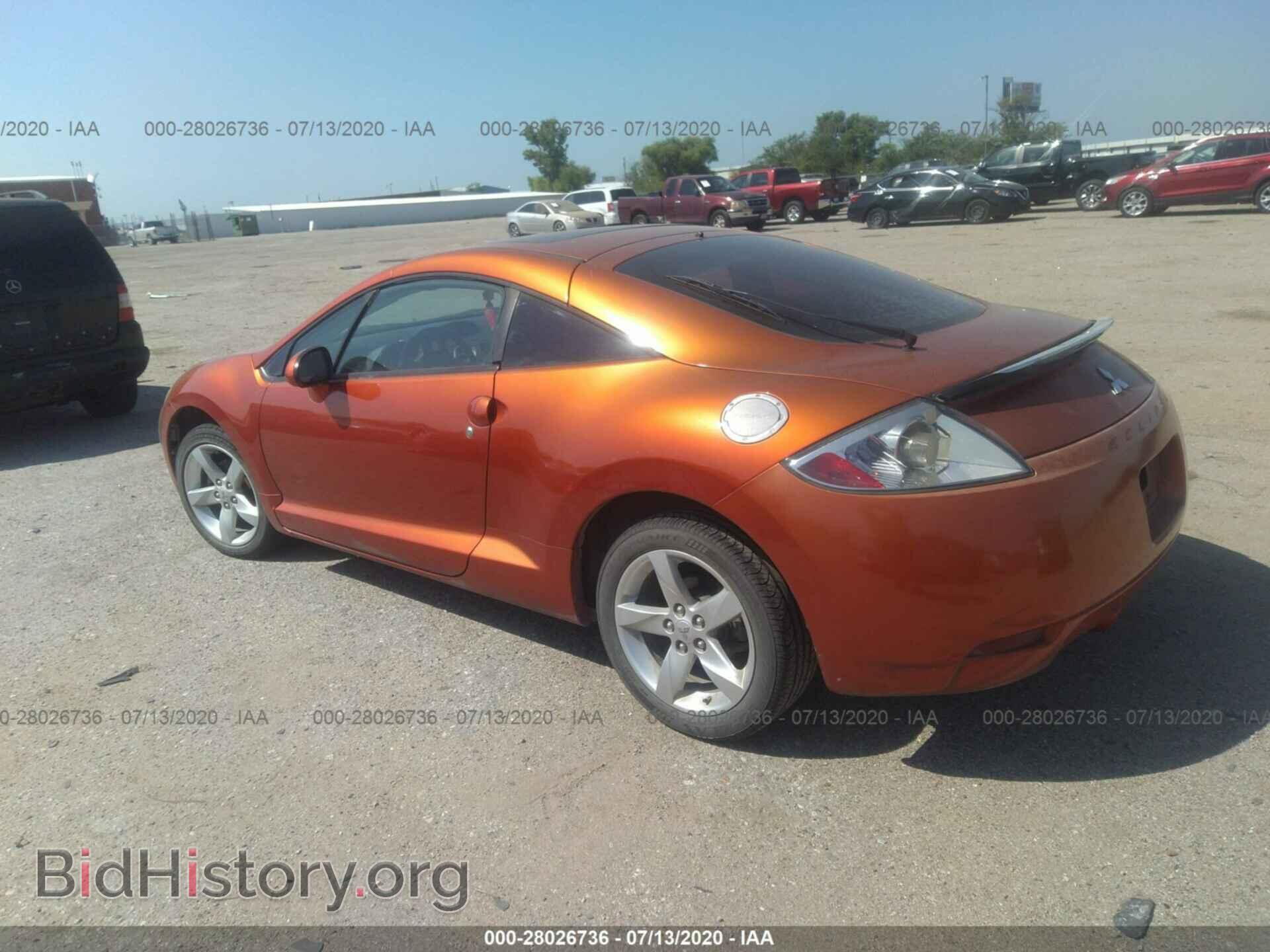 2007 MITSUBISHI ECLIPSE - VIN: 4A3AK24F57E027309 - Фото 3