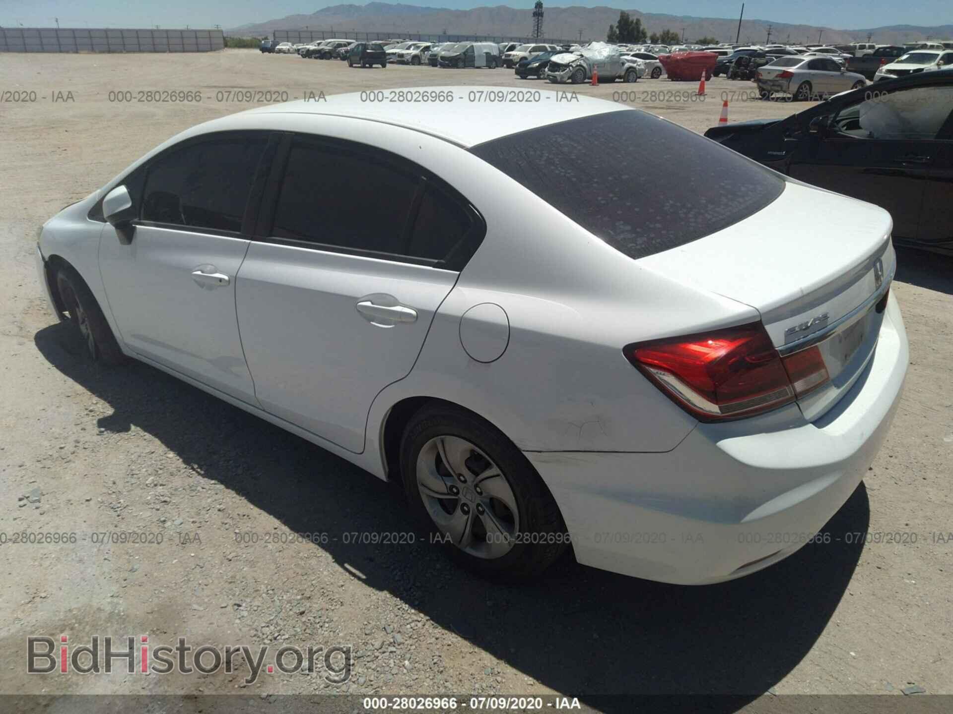 2013 HONDA CIVIC SDN - VIN: 19XFB2F51DE202183 - Фото 3