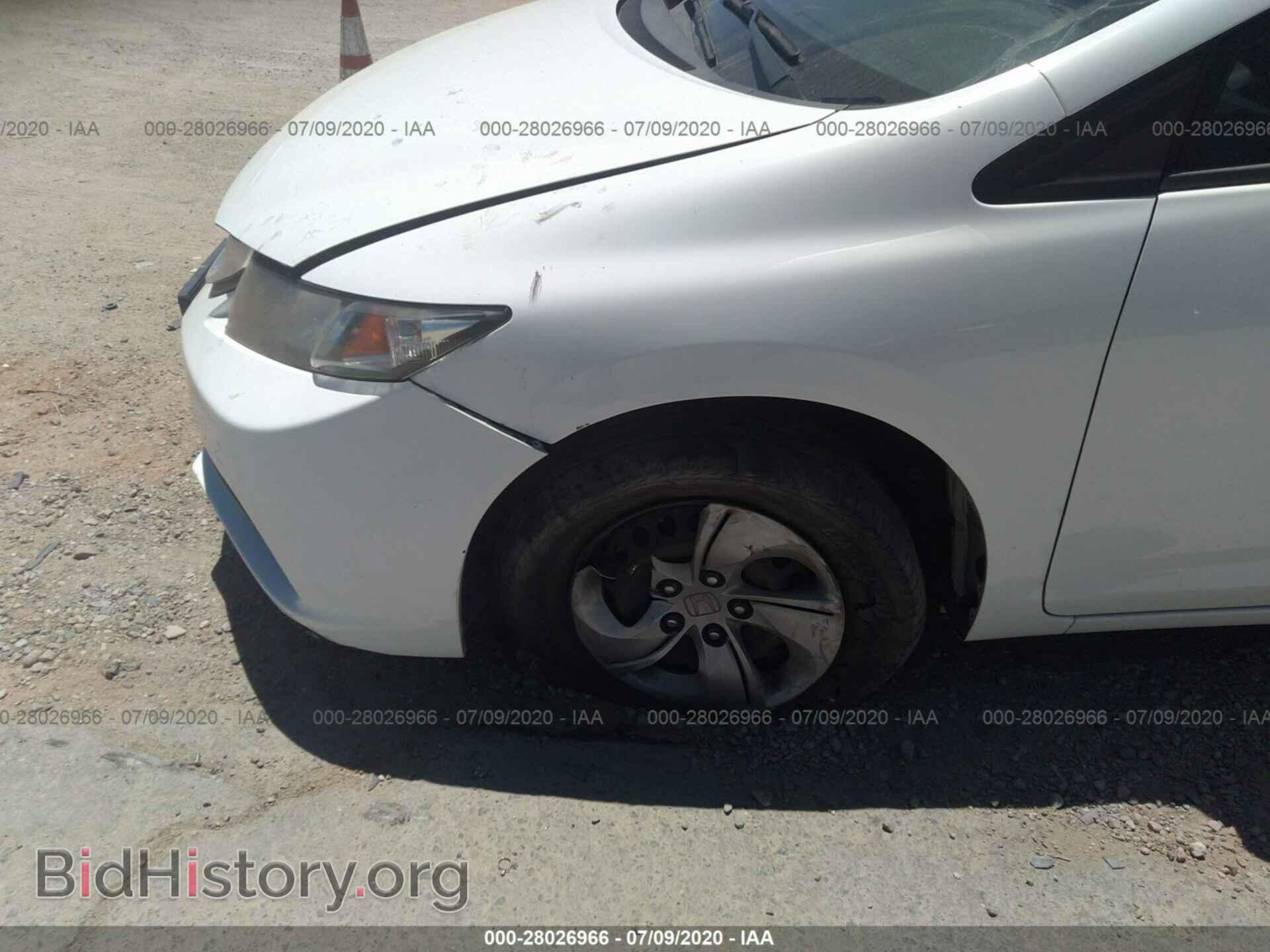 2013 HONDA CIVIC SDN - VIN: 19XFB2F51DE202183 - Фото 6