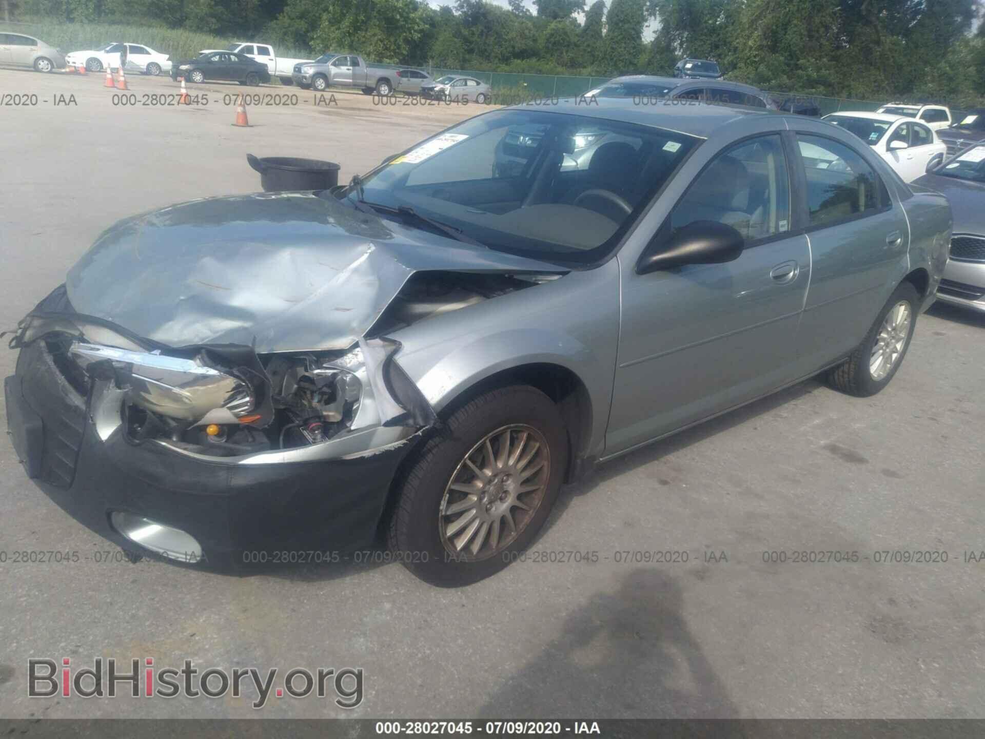 2006 CHRYSLER SEBRING - VIN: 1C3EL56R06N143126 - Фото 2