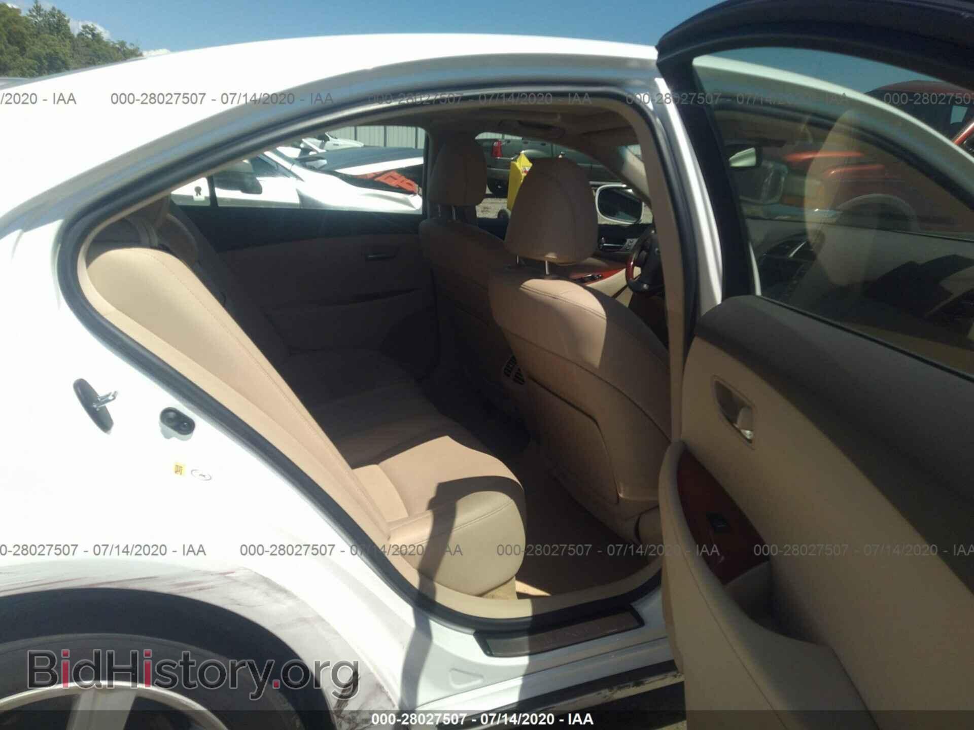 2007 LEXUS ES 350 - VIN: JTHBJ46G772107612 - Фото 8
