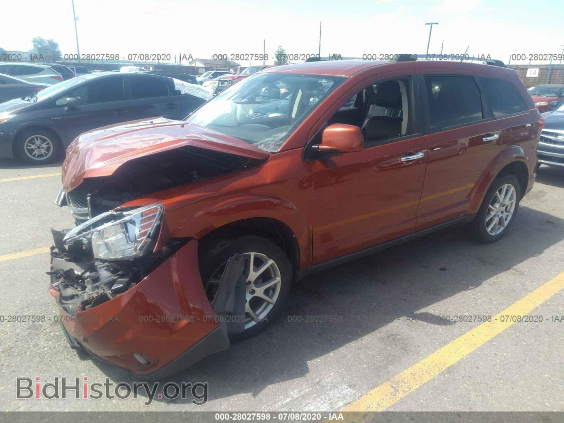 2014 DODGE JOURNEY - VIN: 3C4PDDDG3ET251641 - Фото 2