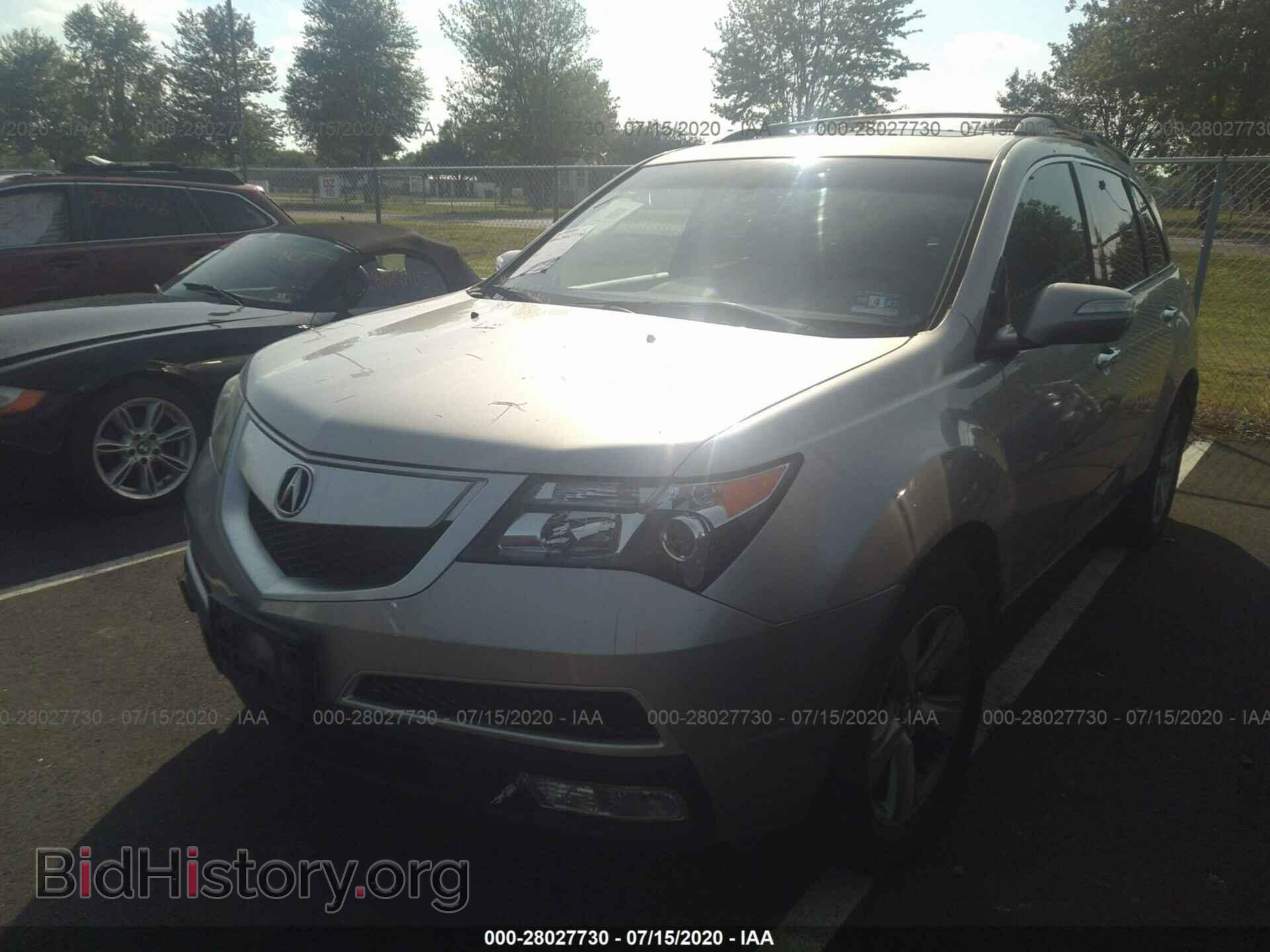 2012 ACURA MDX - VIN: 2HNYD2H33CH508930 - Фото 2